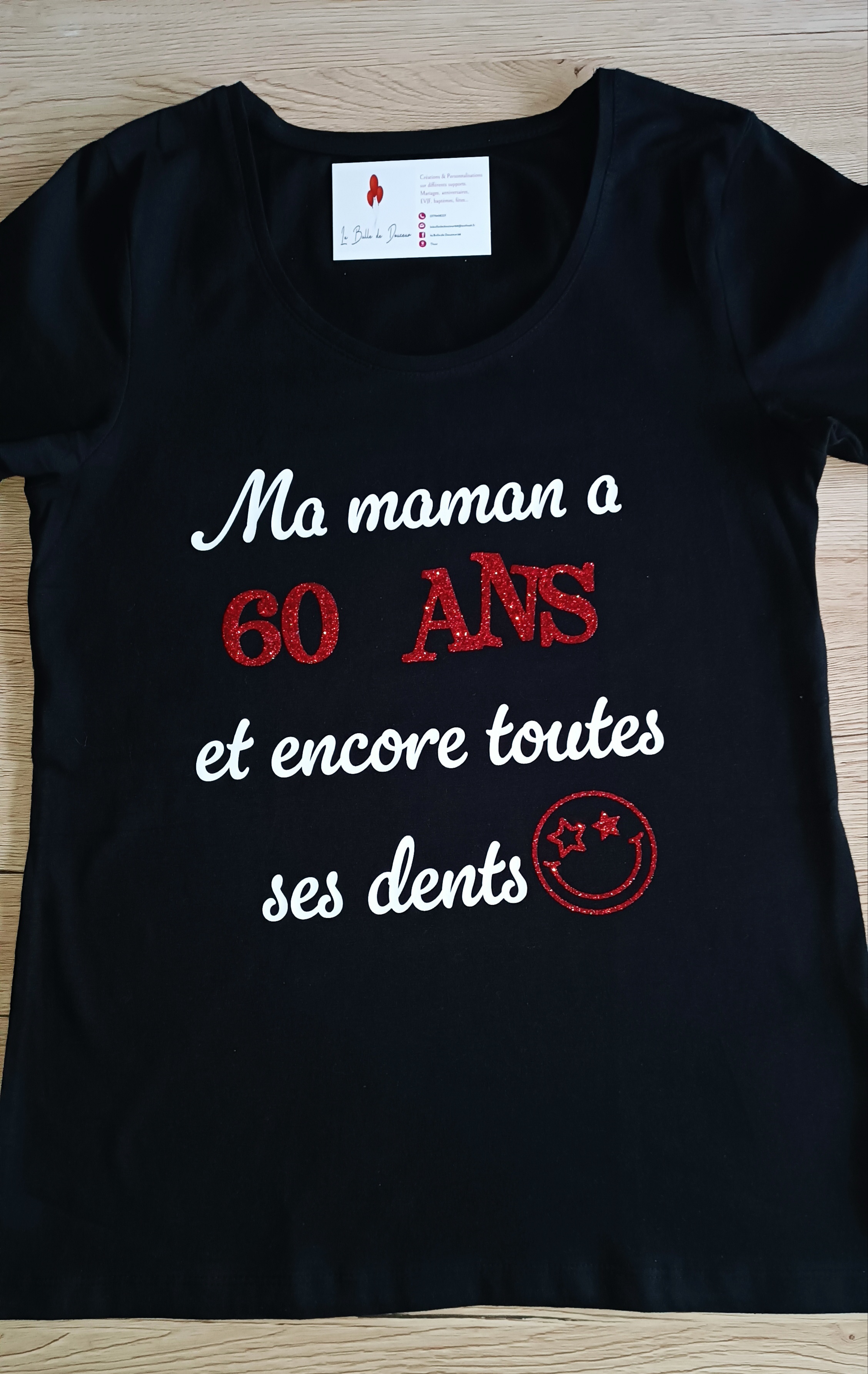 Tee-shirt texte spécial 