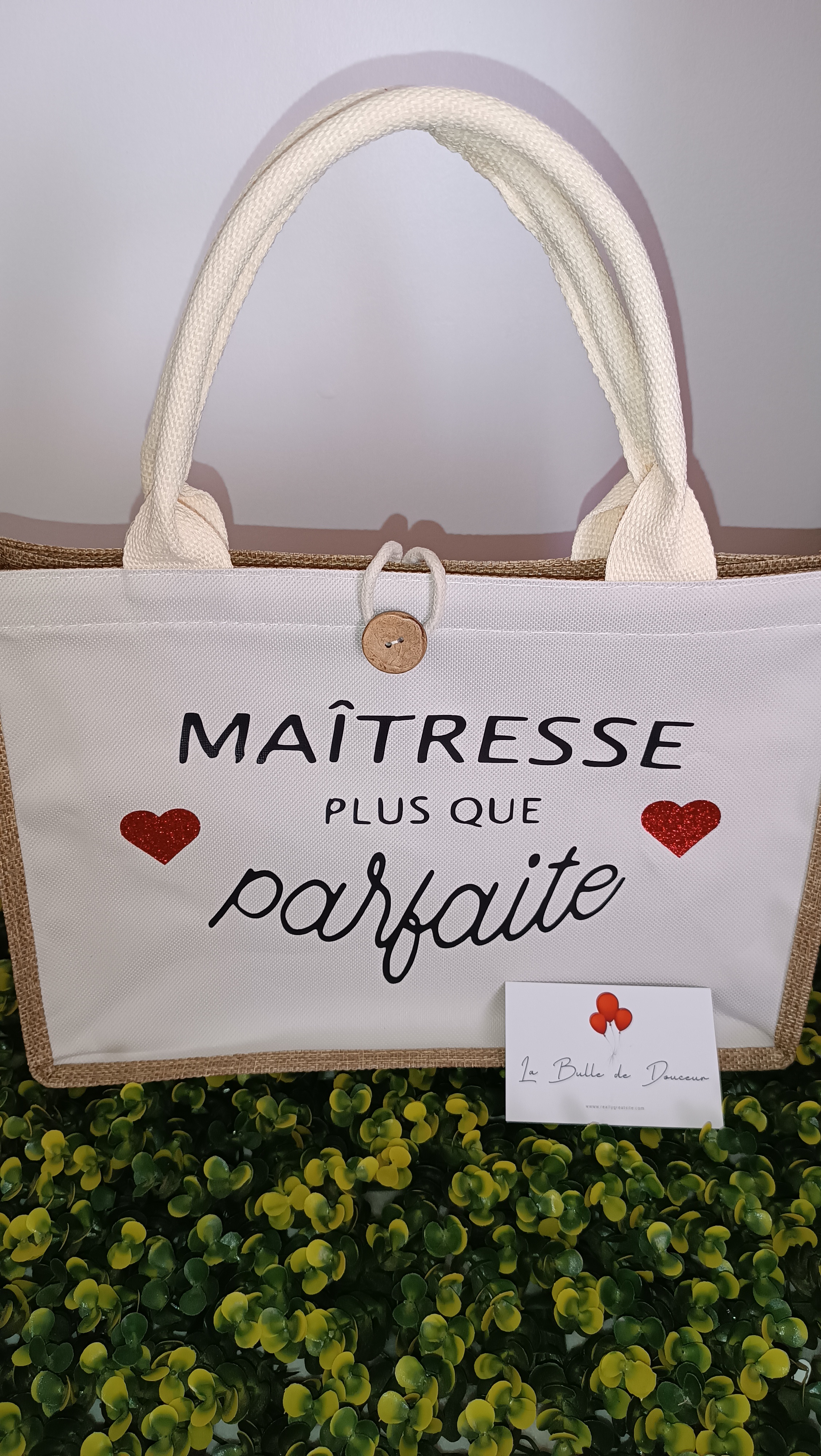 Sac "Maitresse plus que parfaire"
