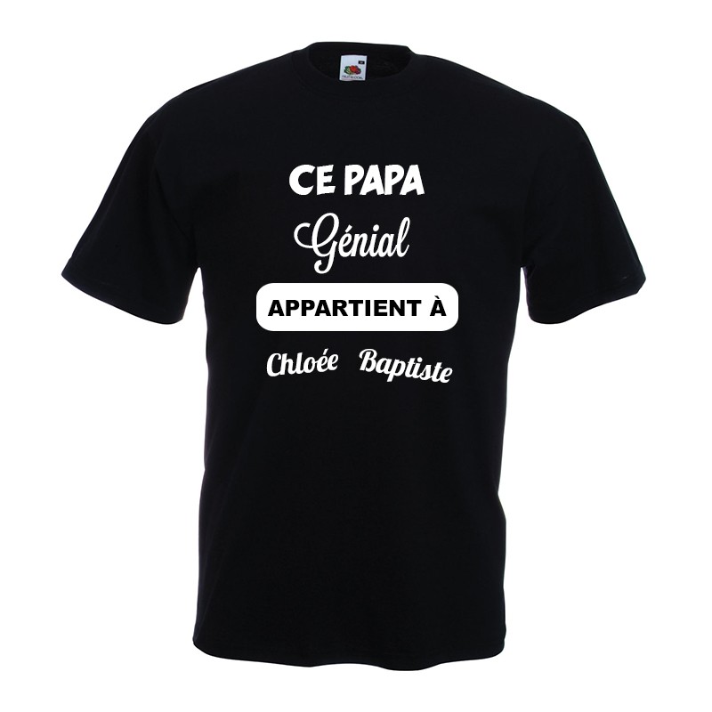 Tee-shirt papa génial