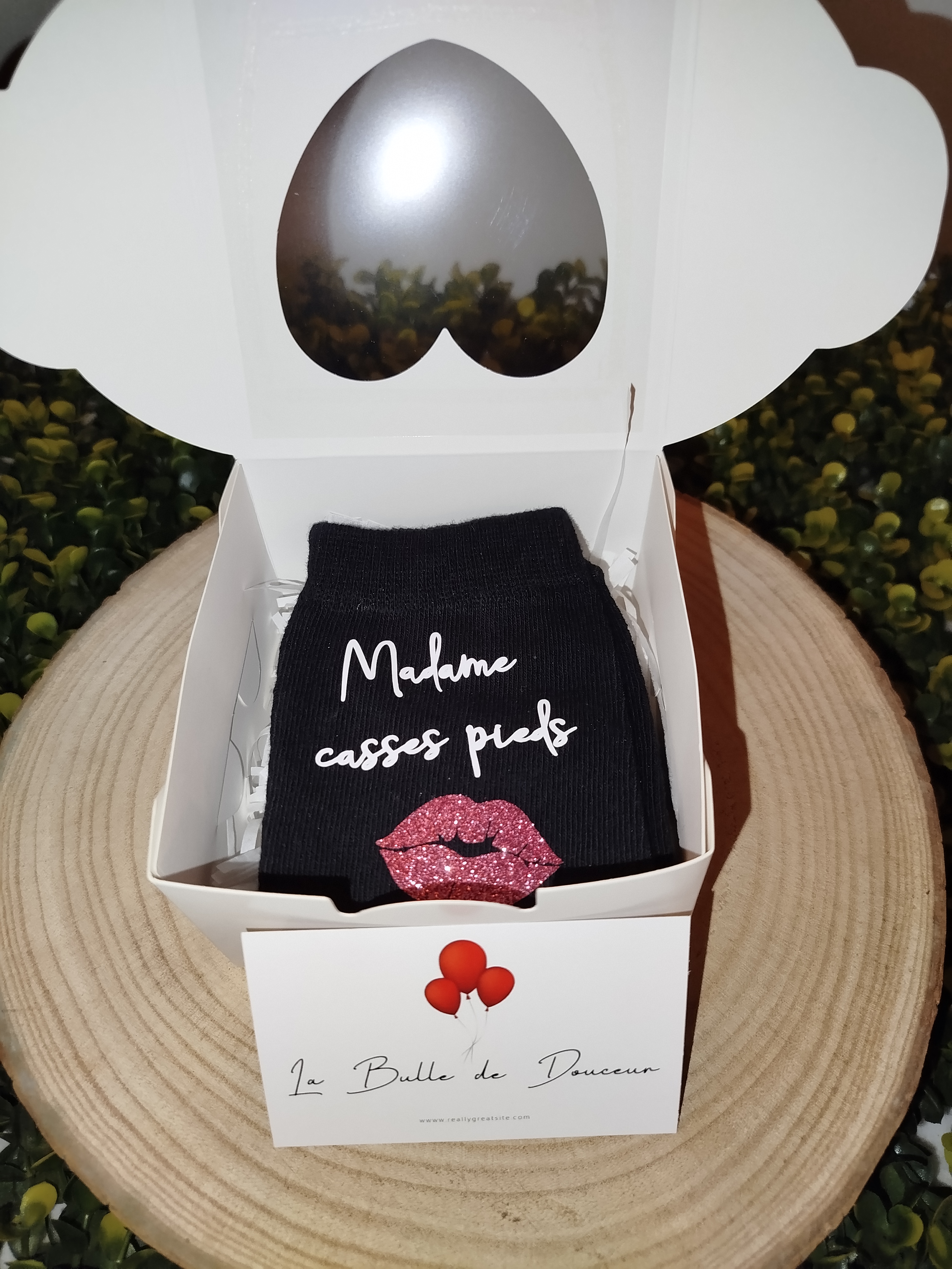 Coffret chaussettes casses pieds 