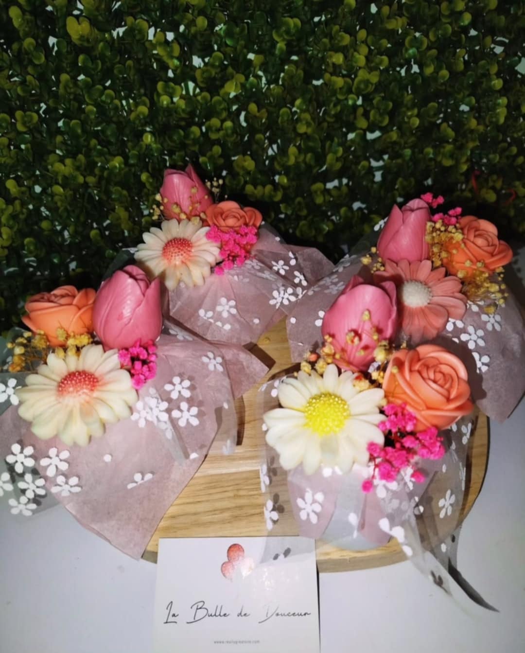Bouquets de fondants parfumés