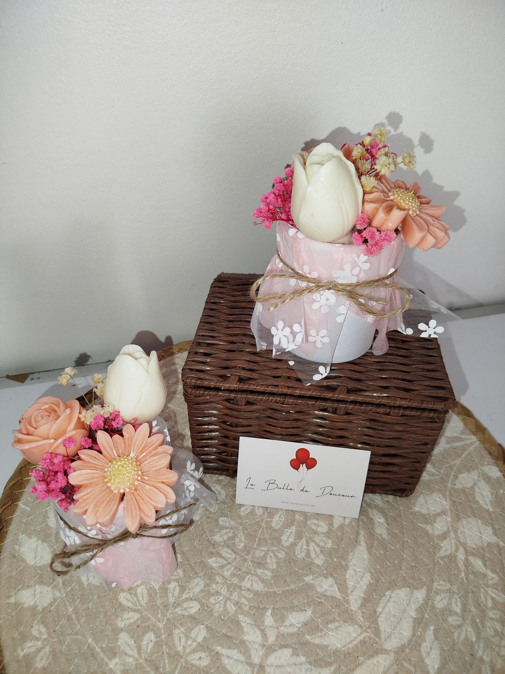Bouquets de fondants parfumés