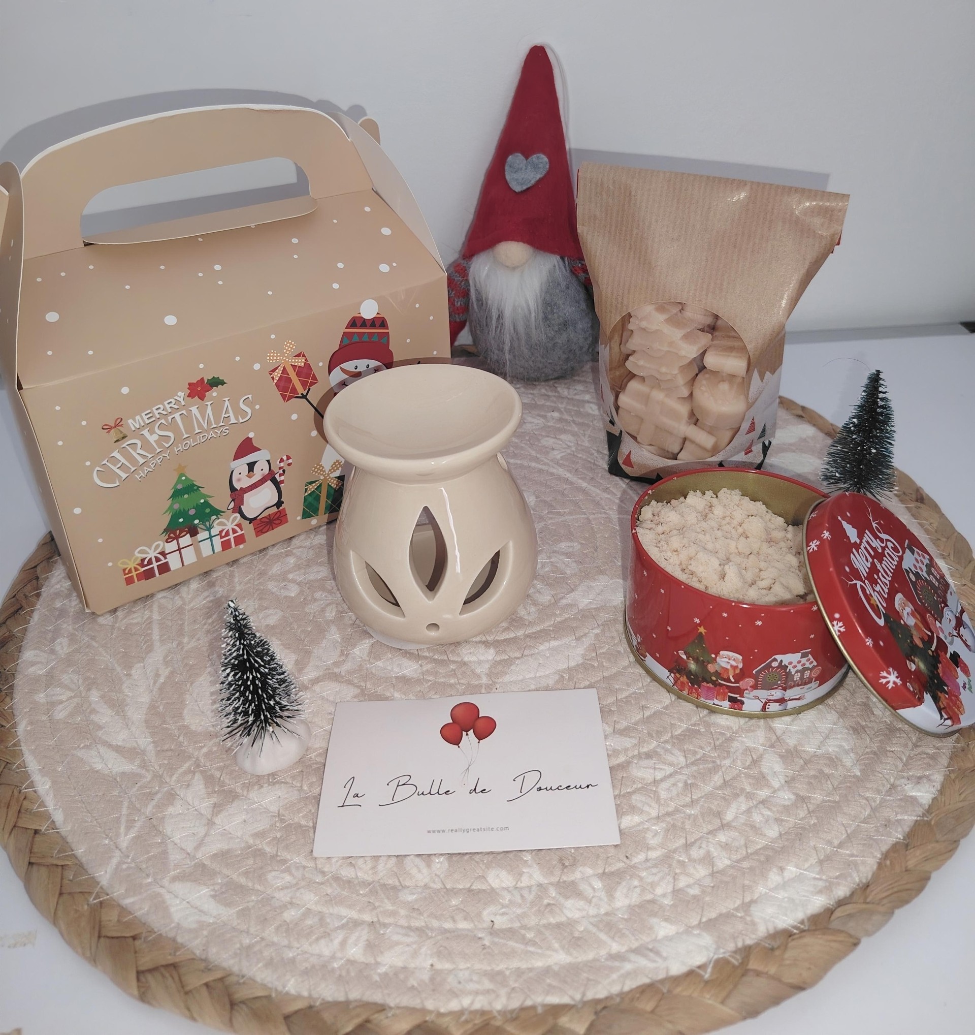 Coffret cadeau de Noël