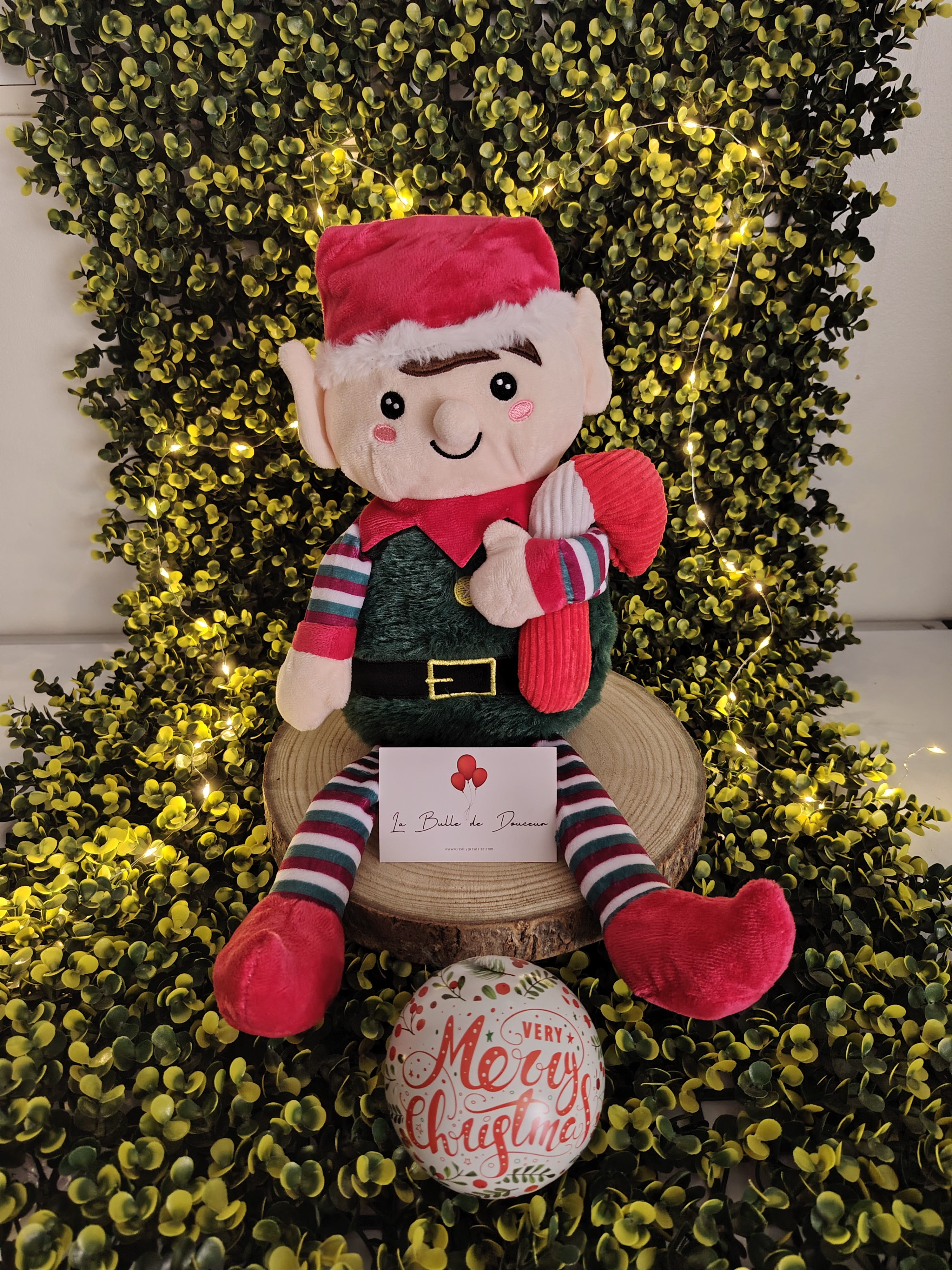 Lutin de Noël à personnaliser 