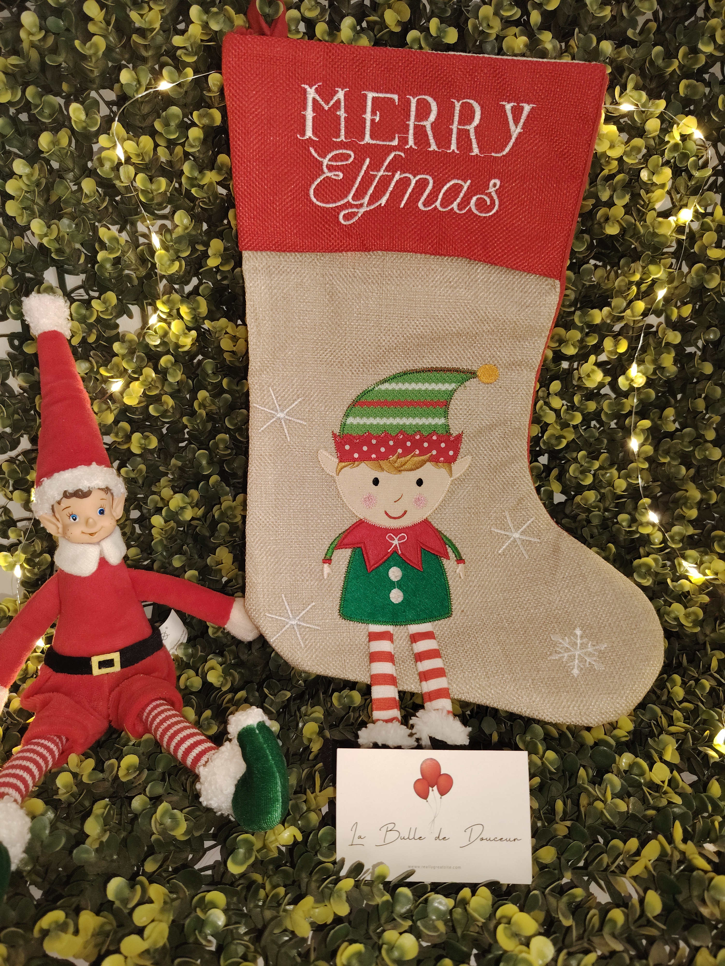 Chaussette de Noël à personnaliser