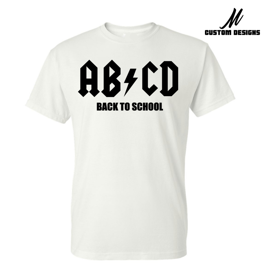 AB/CD Back to School T-shirt