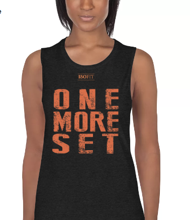 One More Set Ladies' Tank Top