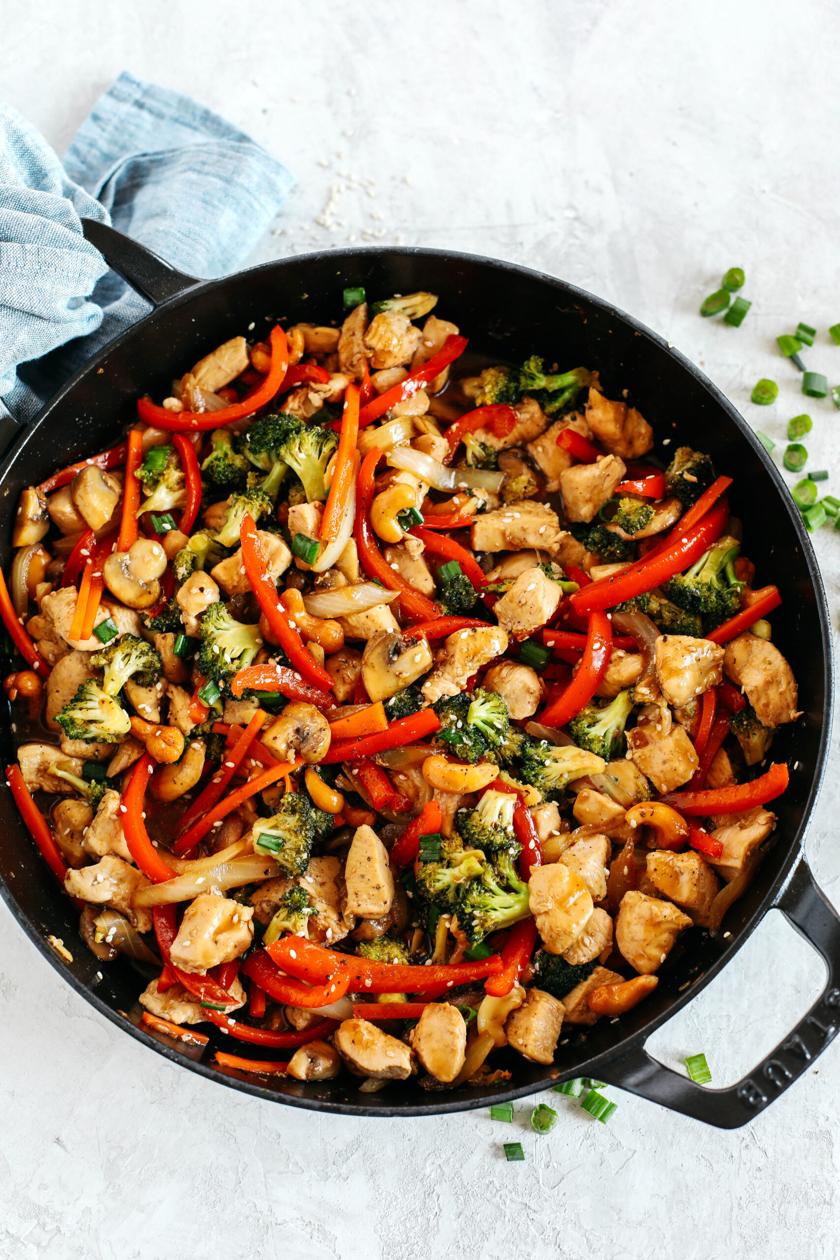 TERIYAKI CHICKEN STIR FRY