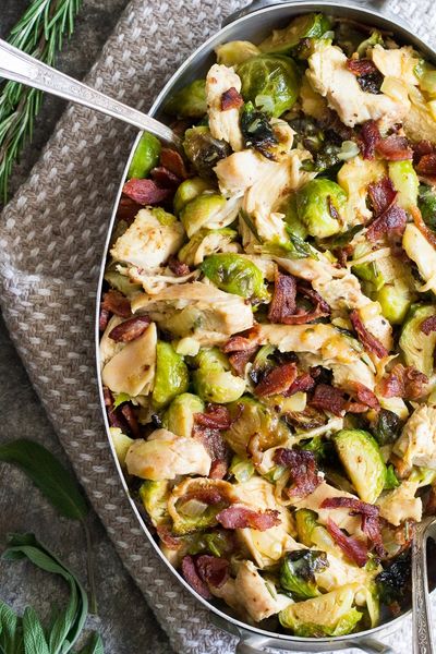 KETO CHICKEN & BRUSSELS
