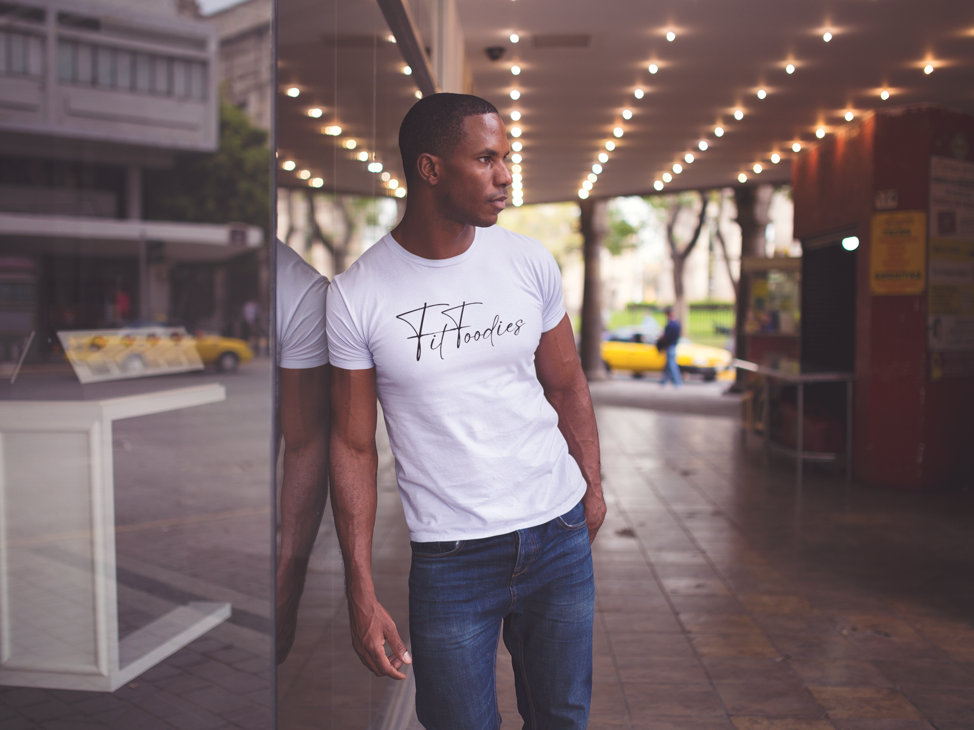 Fit Foodies Signature Unisex T-Shirt (Black Logo)