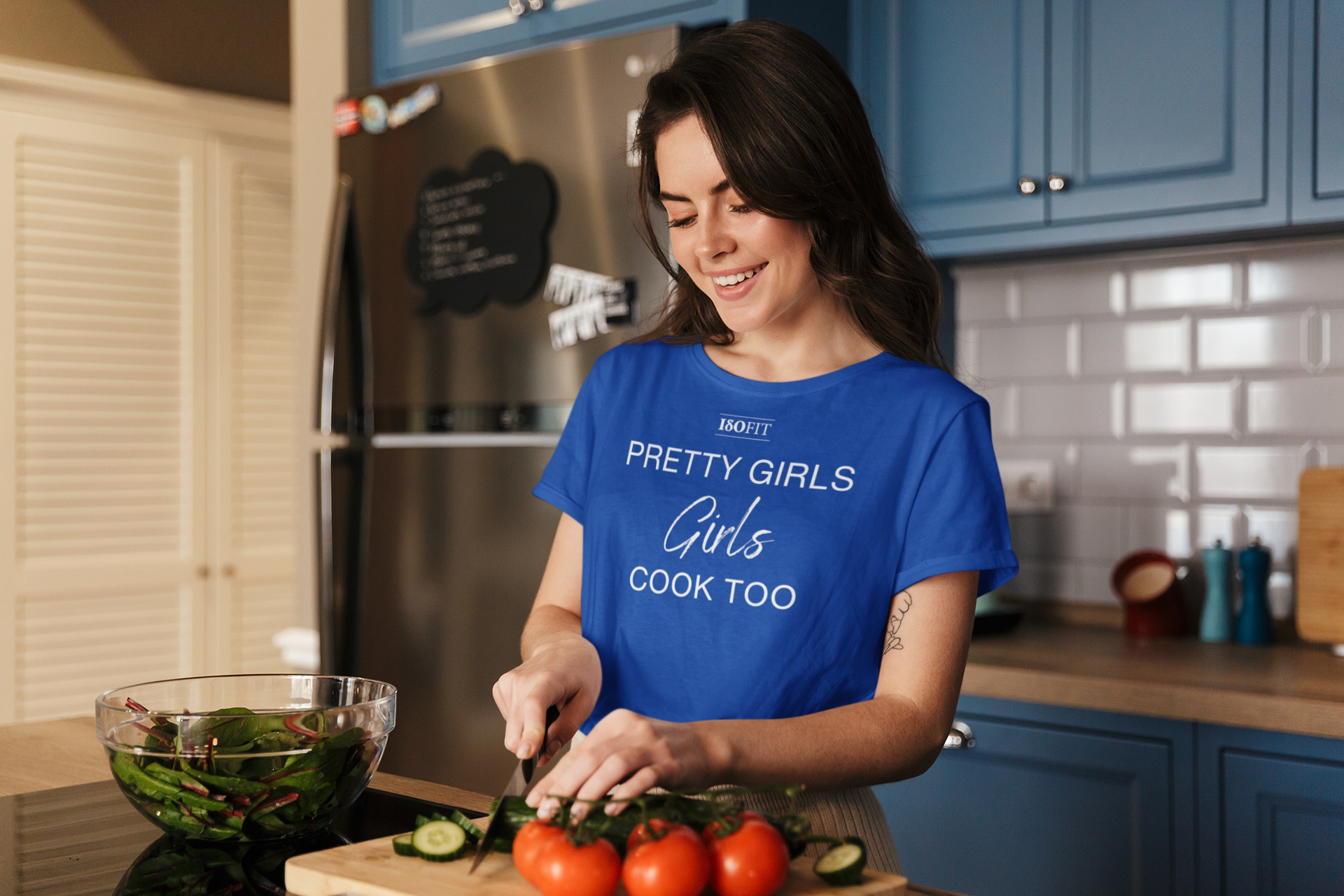 Pretty Girls Cook Too Graphic T-Shirt