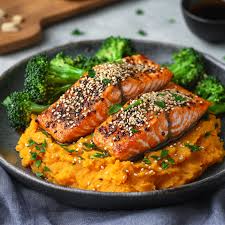 Sesame-Crusted Salmon Fillet