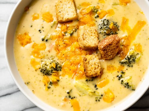 Broccoli Cheddar Soup
