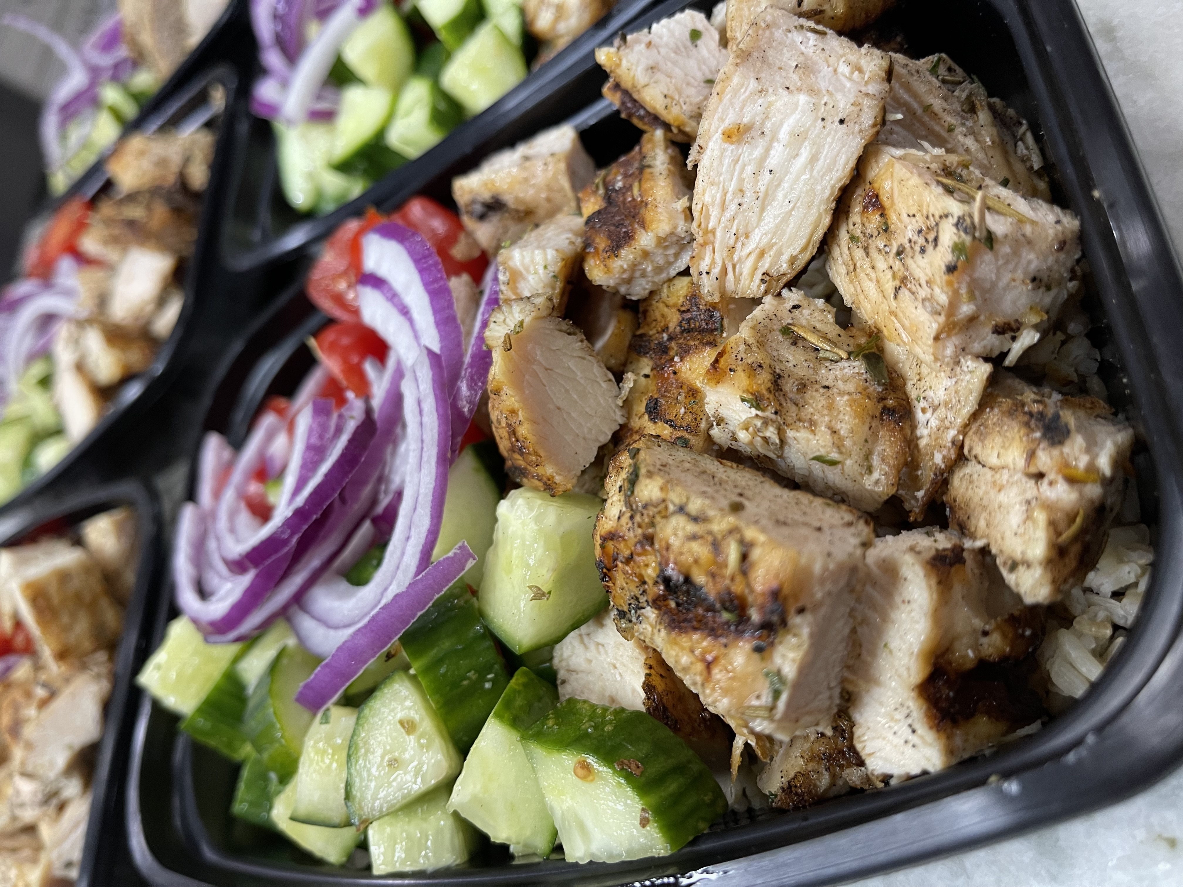 Grilled Chicken Meal Prep Bowl