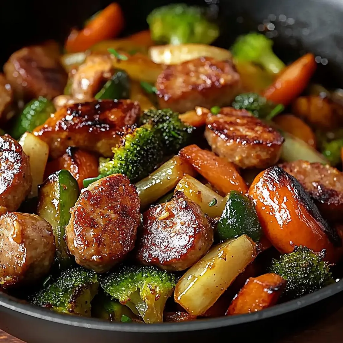 Sausage & Veggie Skillet