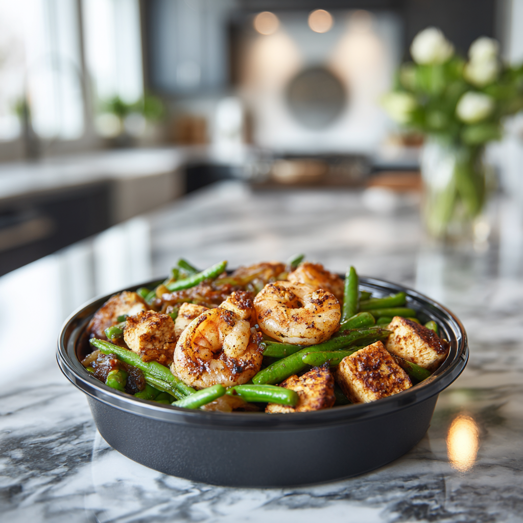 Grilled Shrimp & Chicken Bowl