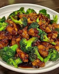 Bourbon Chicken and Broccoli Stir Fry