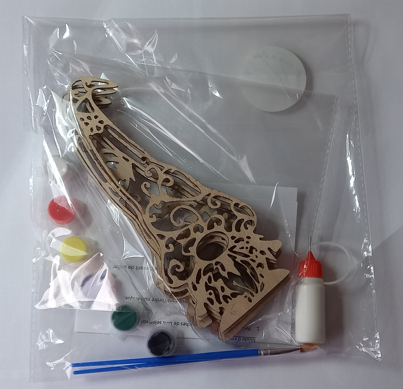 Kit en bois Gnome papillon