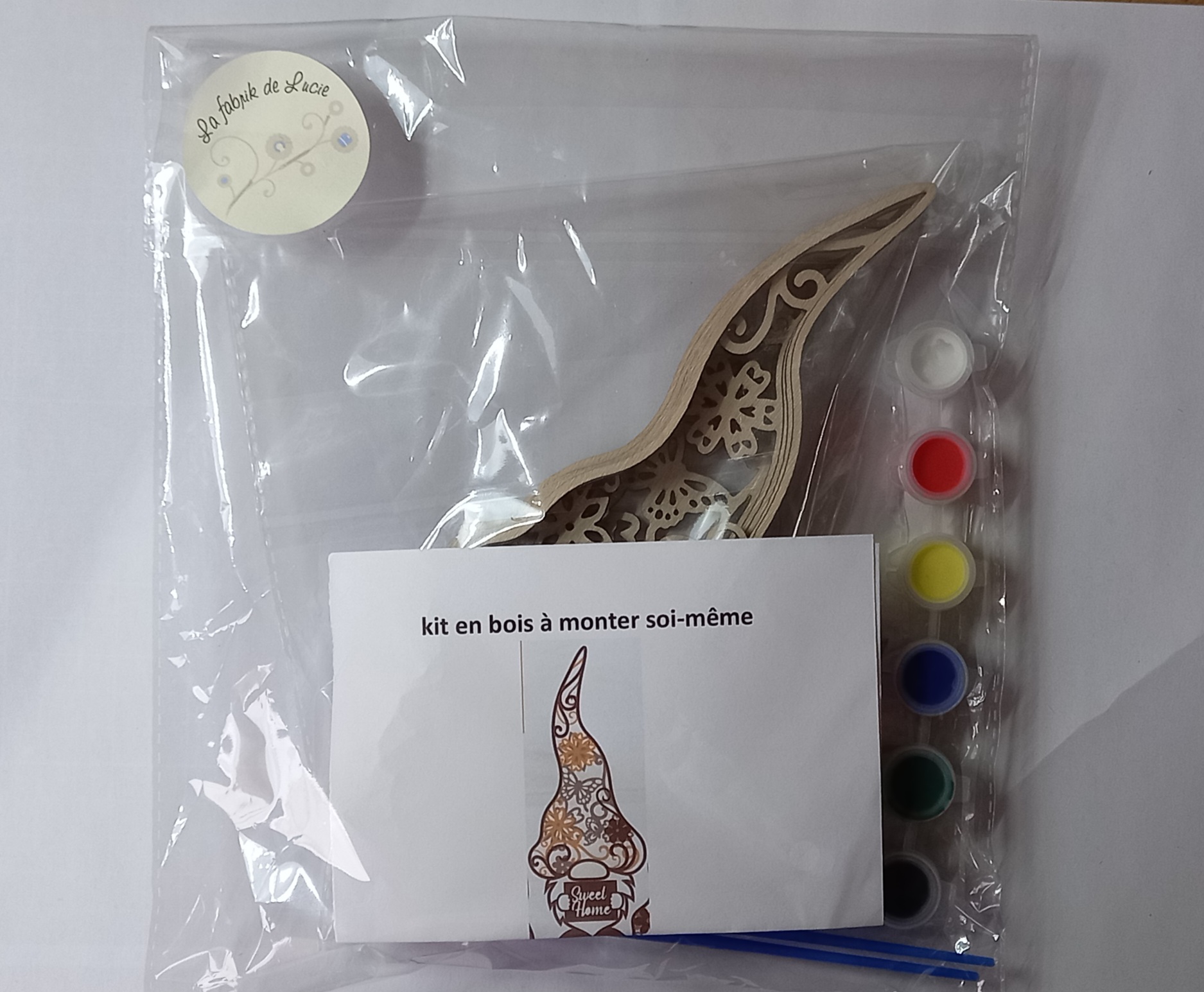 Kit en bois Gnome home sweet home