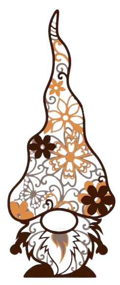 Kit en bois Gnome fleurs