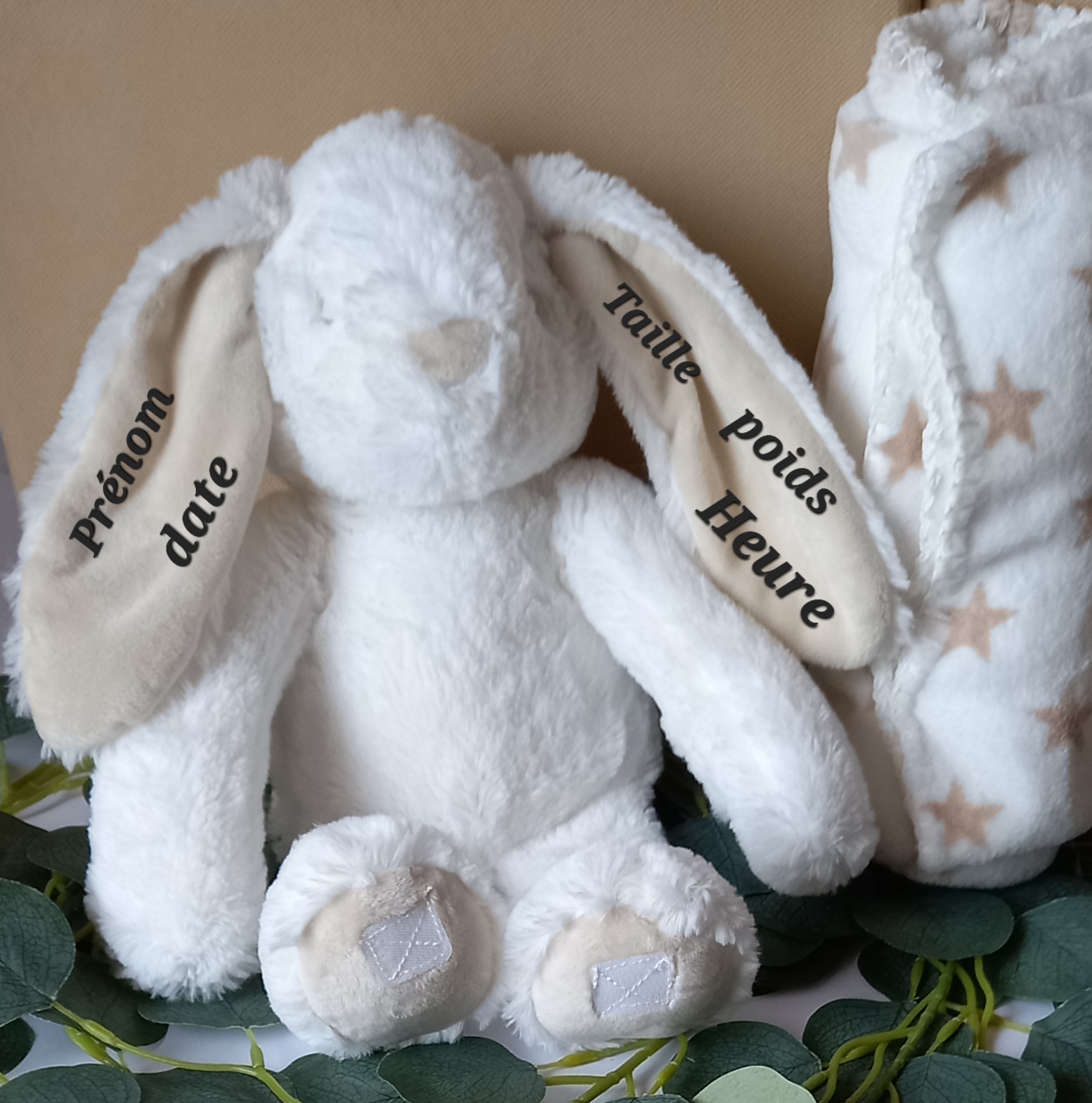 Plaid peluche "Lapin"