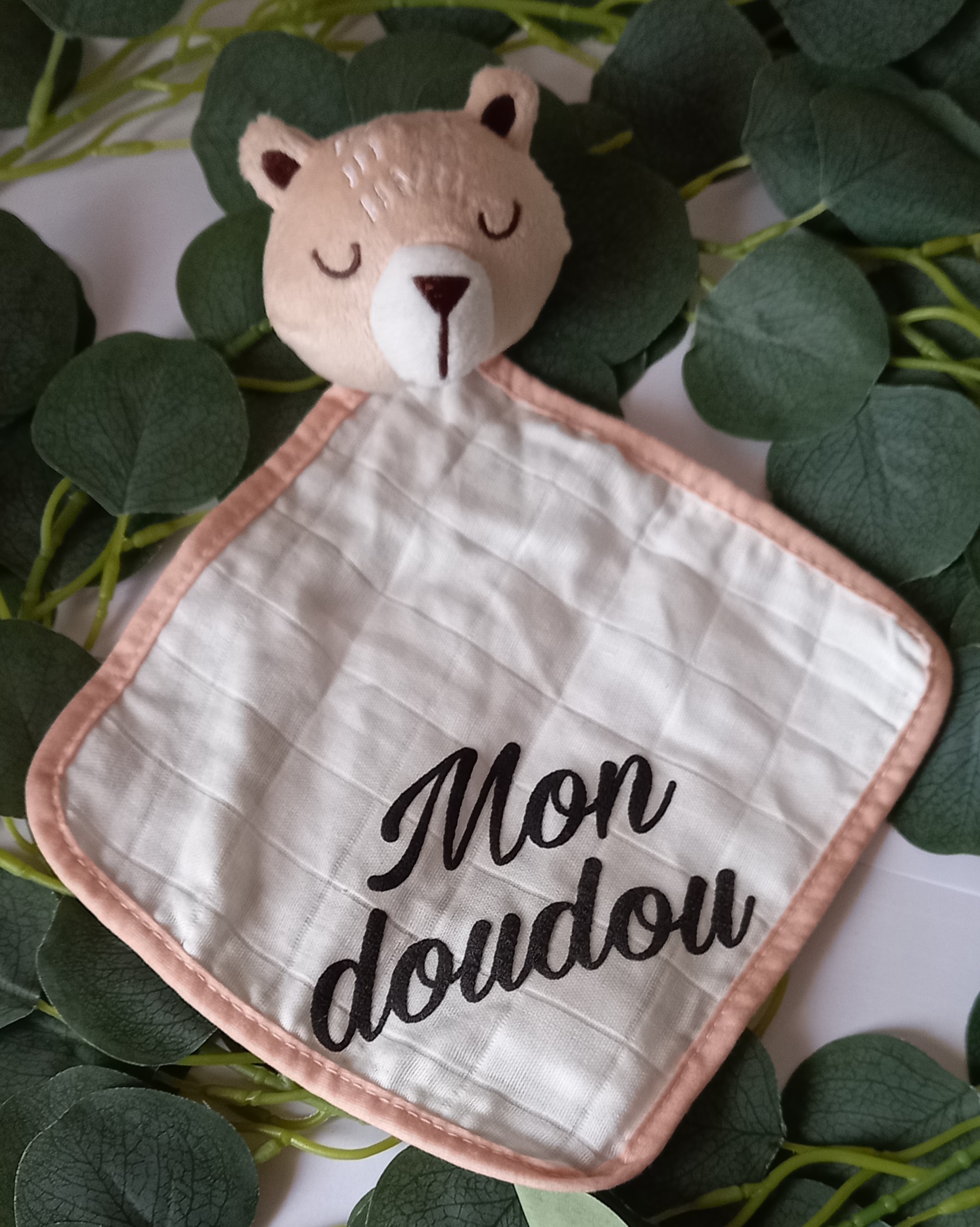 Doudou ours lange