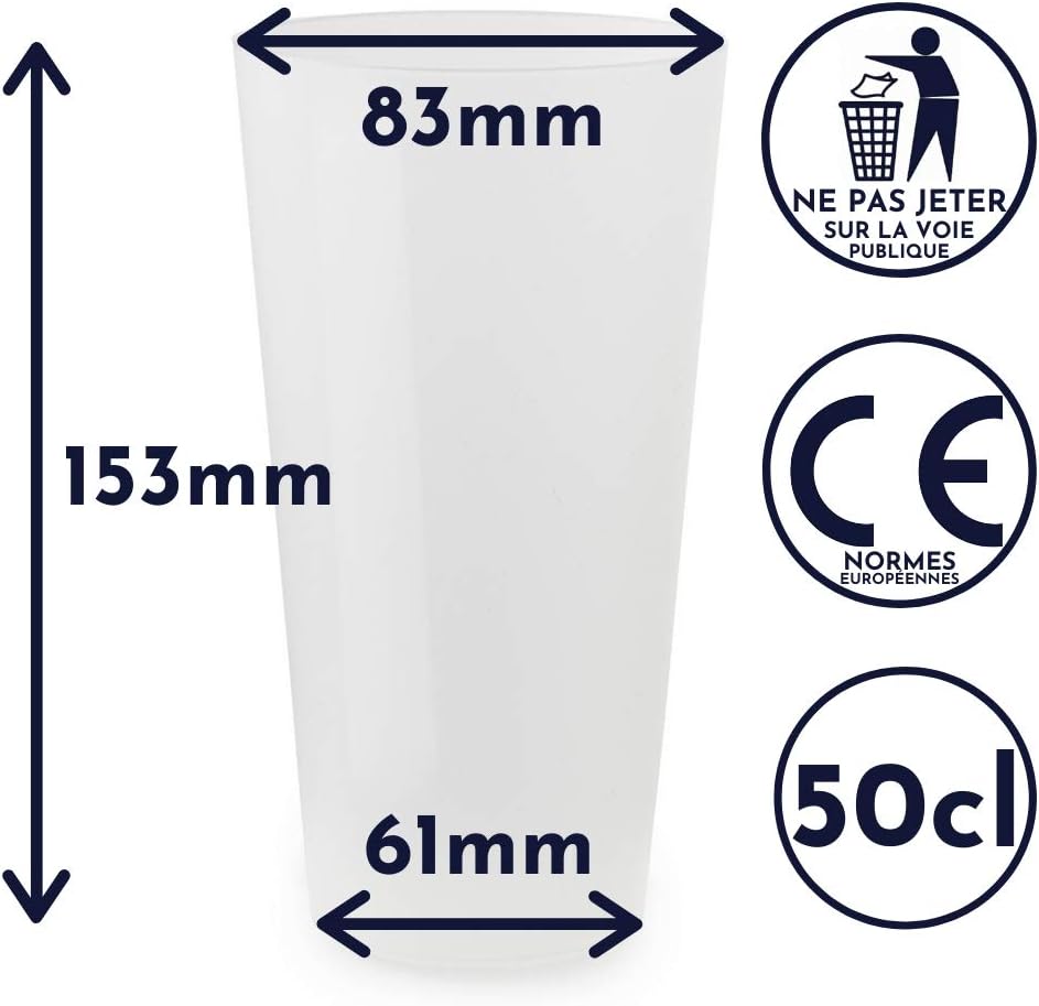 Gobelet réutilisable 50 Cl
