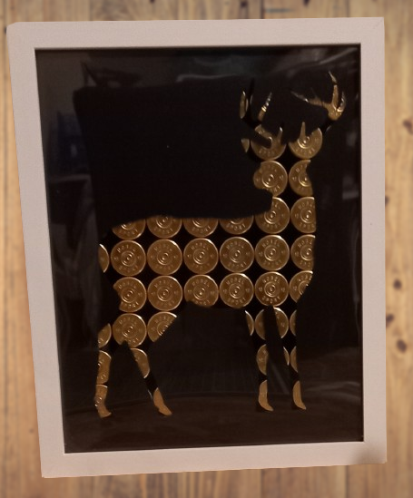 Cadre avec motif cerf