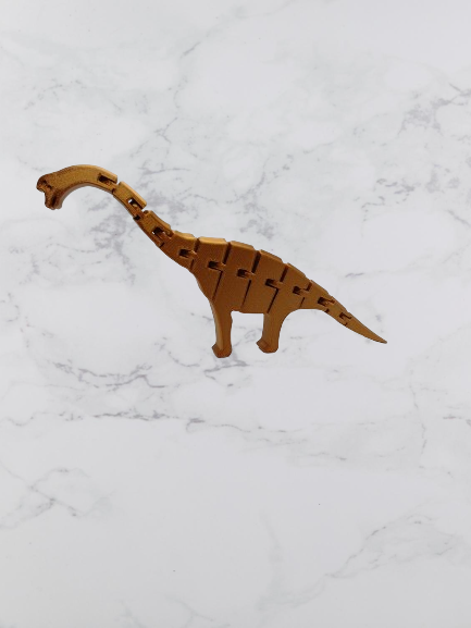 Dinosaure diplodocus articulé