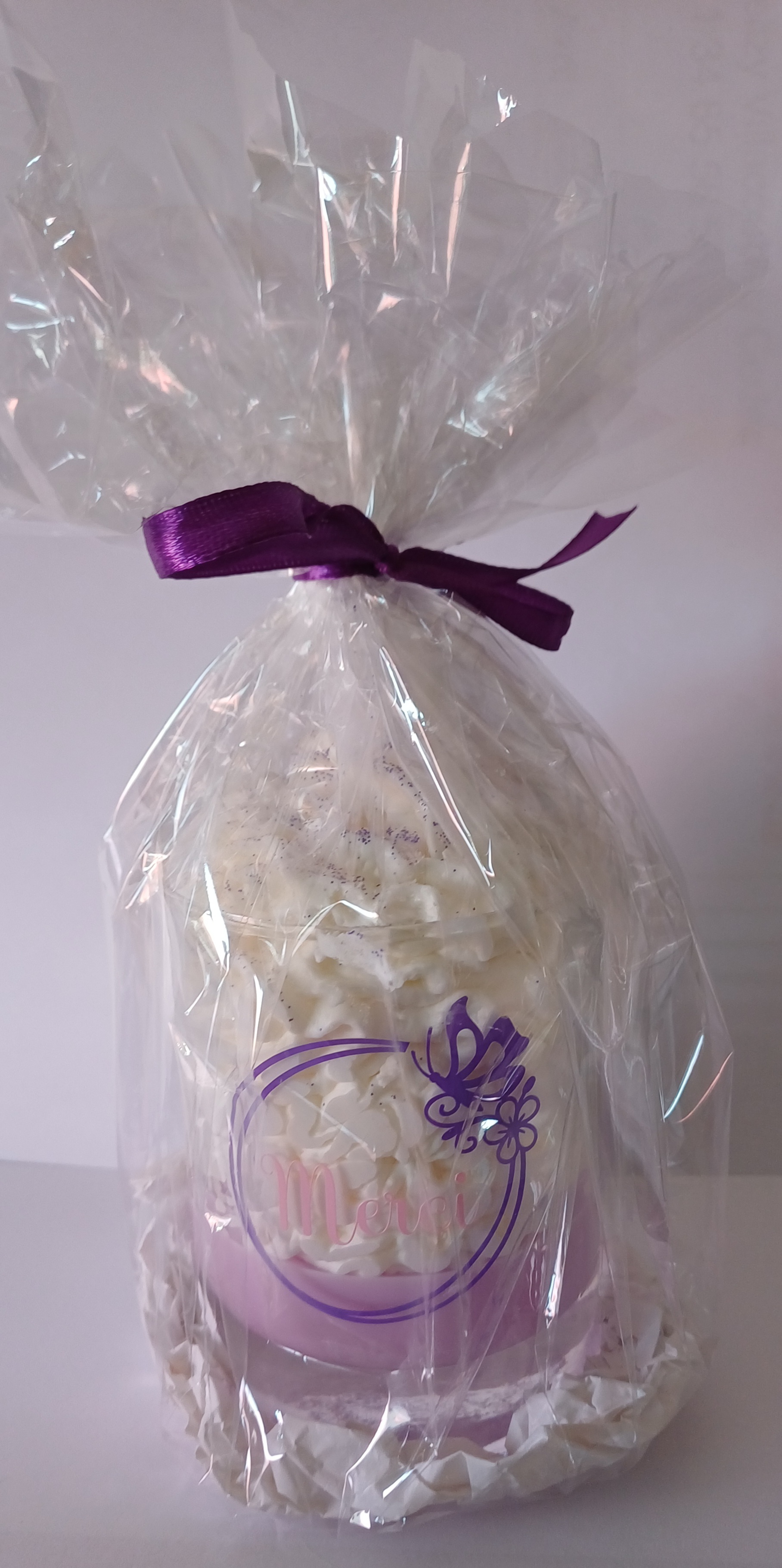 Bougie gourmande Boost for Life (Bonbon) personnalisée "merci"