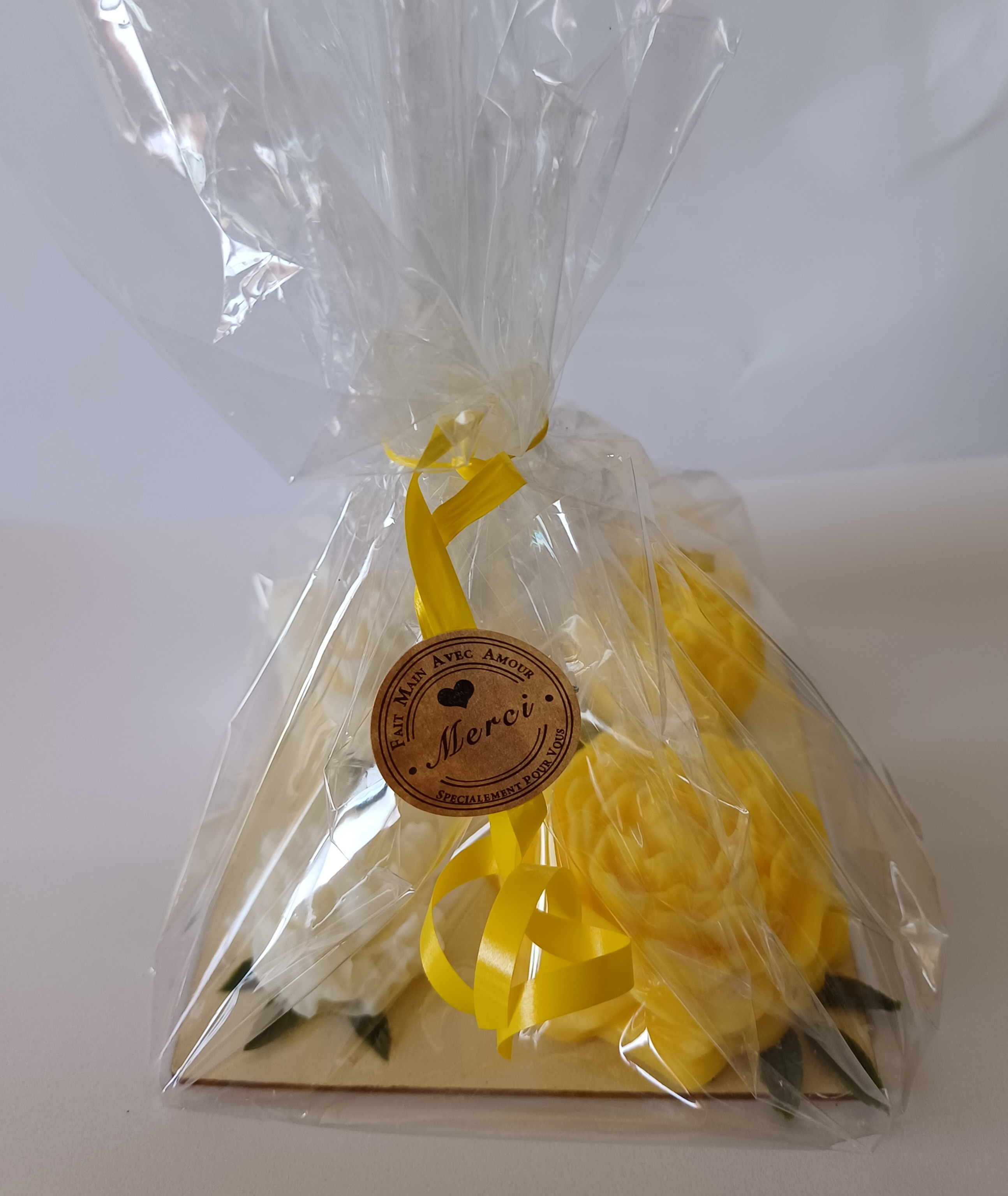 Fondants bougie Pivoine