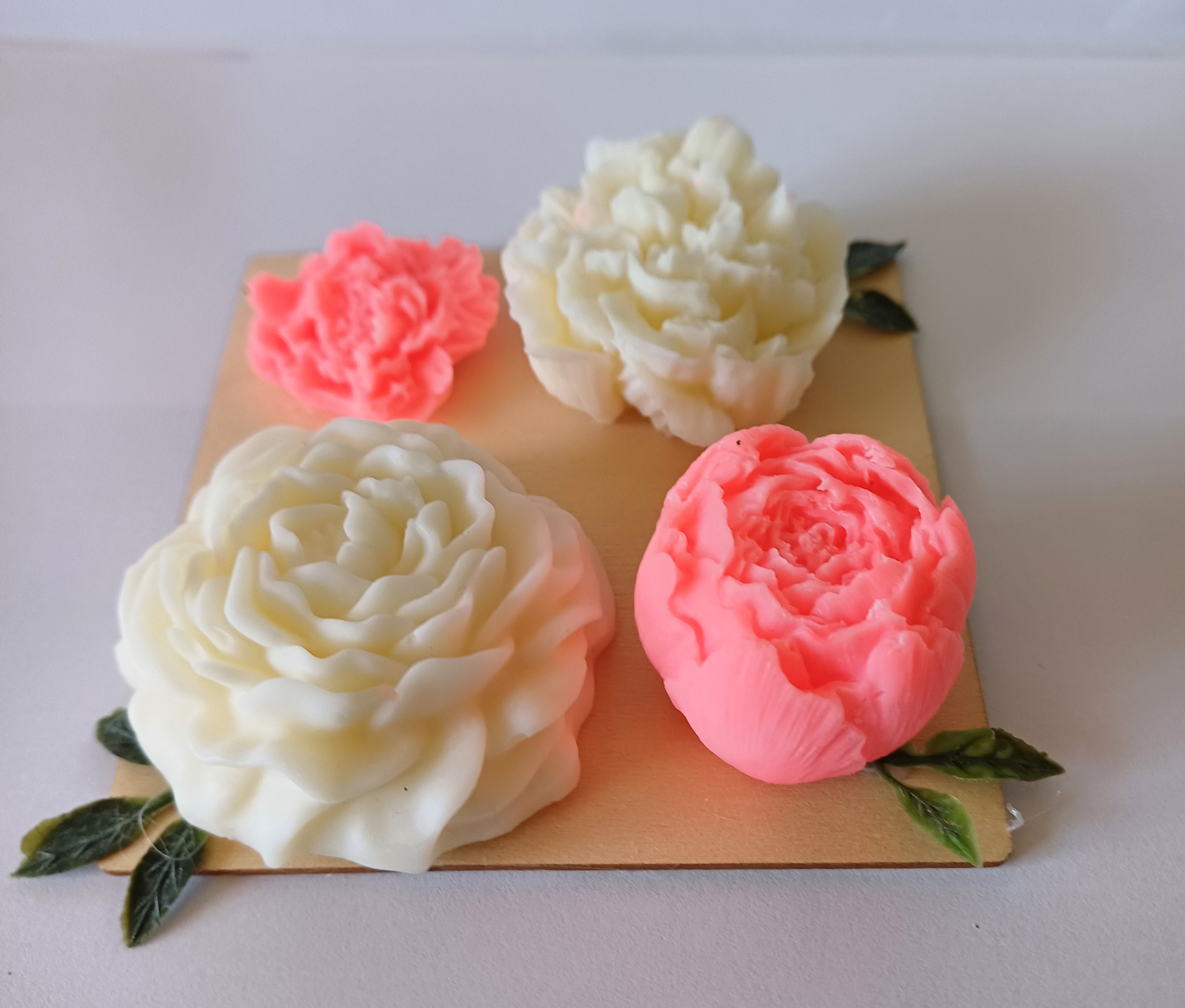 Fondants bougie bleu Fleur de sakura