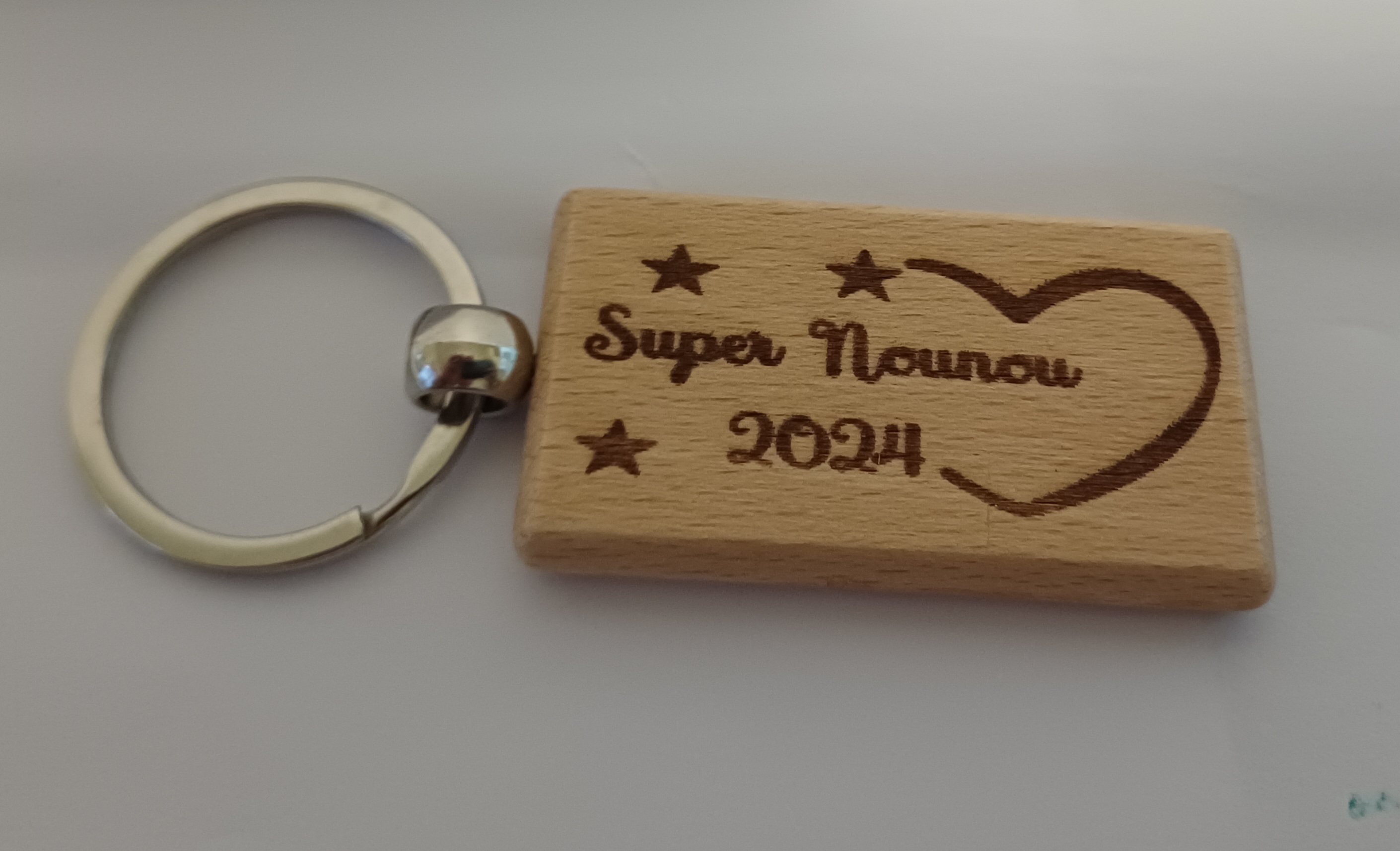 Gobelet réutilisable 30 Cl personnalisé " super nounou"