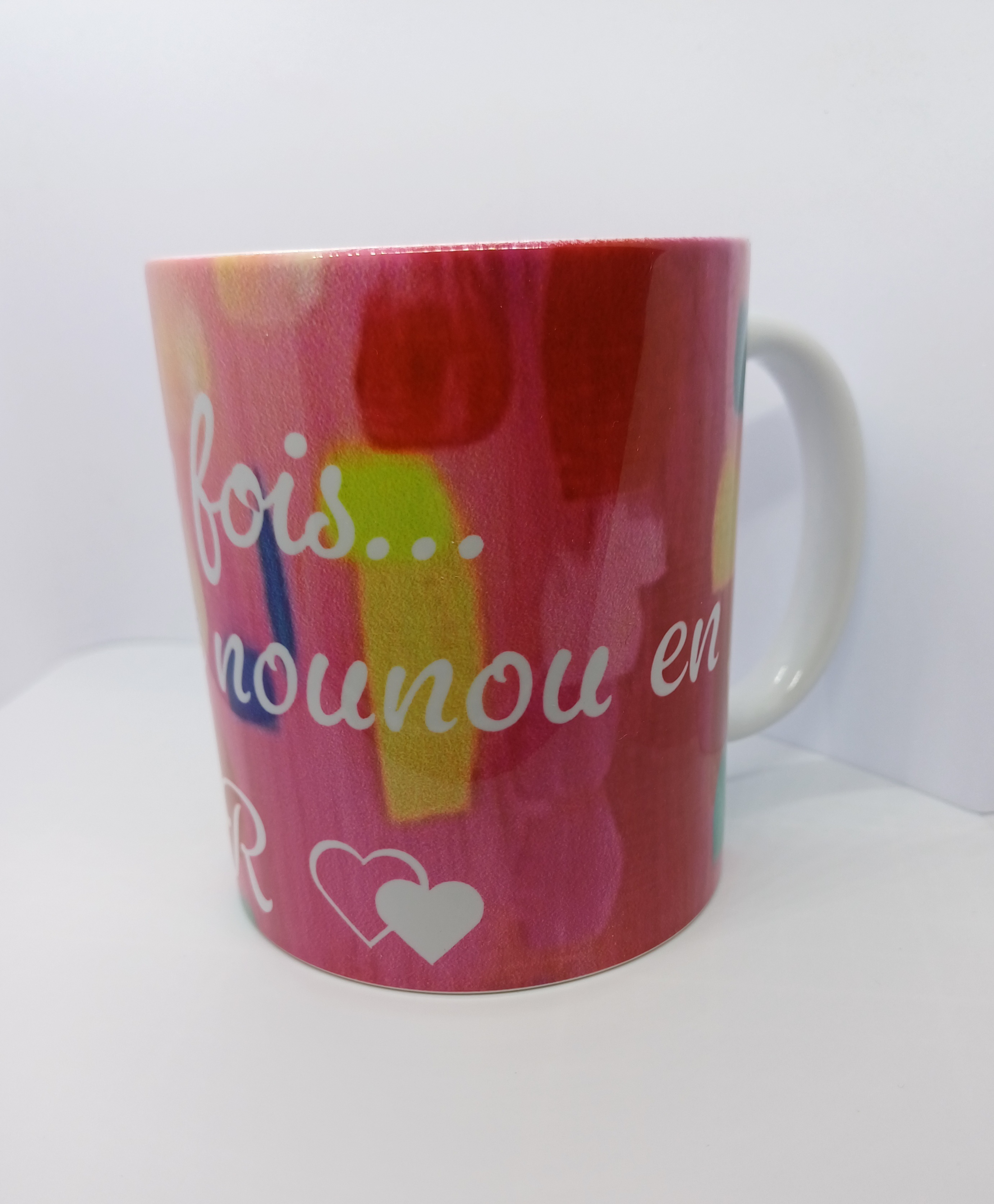 Mug en céramique "il était une fois une nounou en or"
