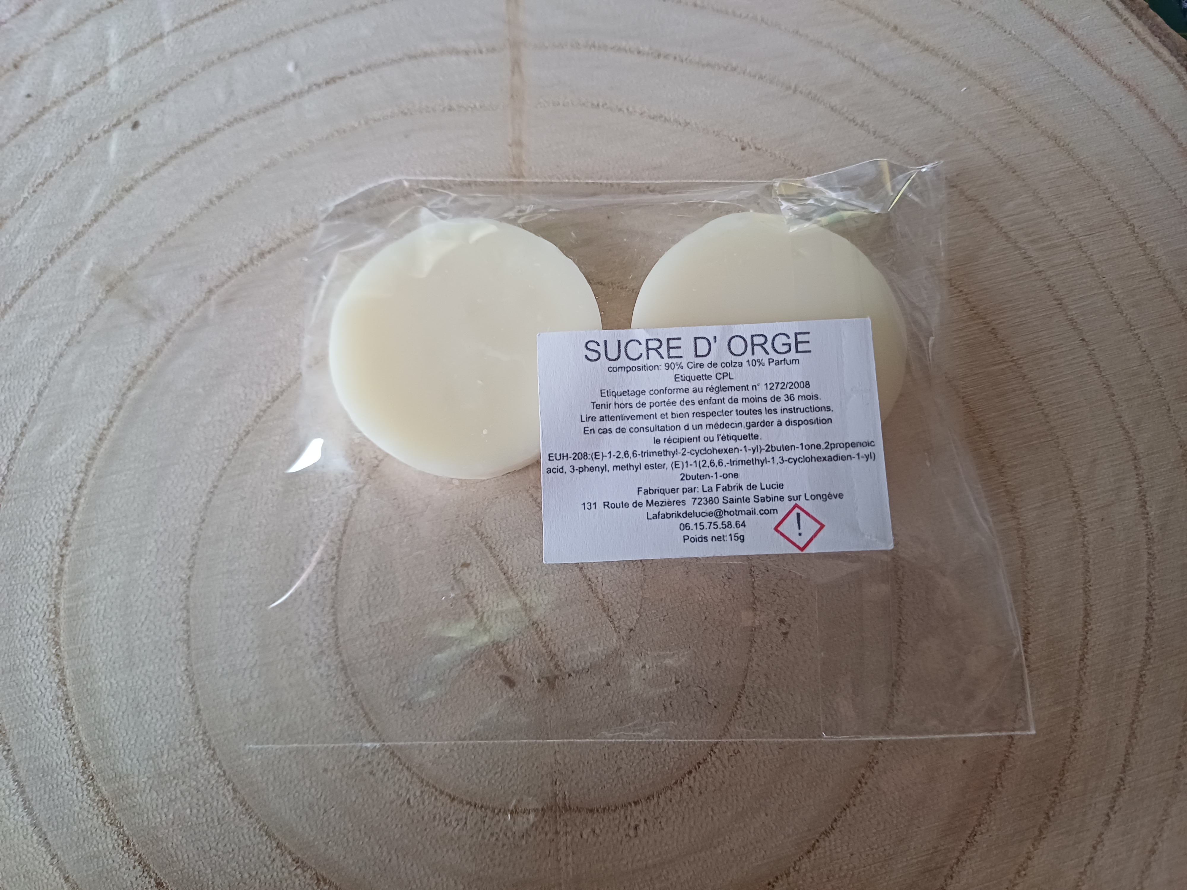 Fondants Parfumés Sucre d'orge