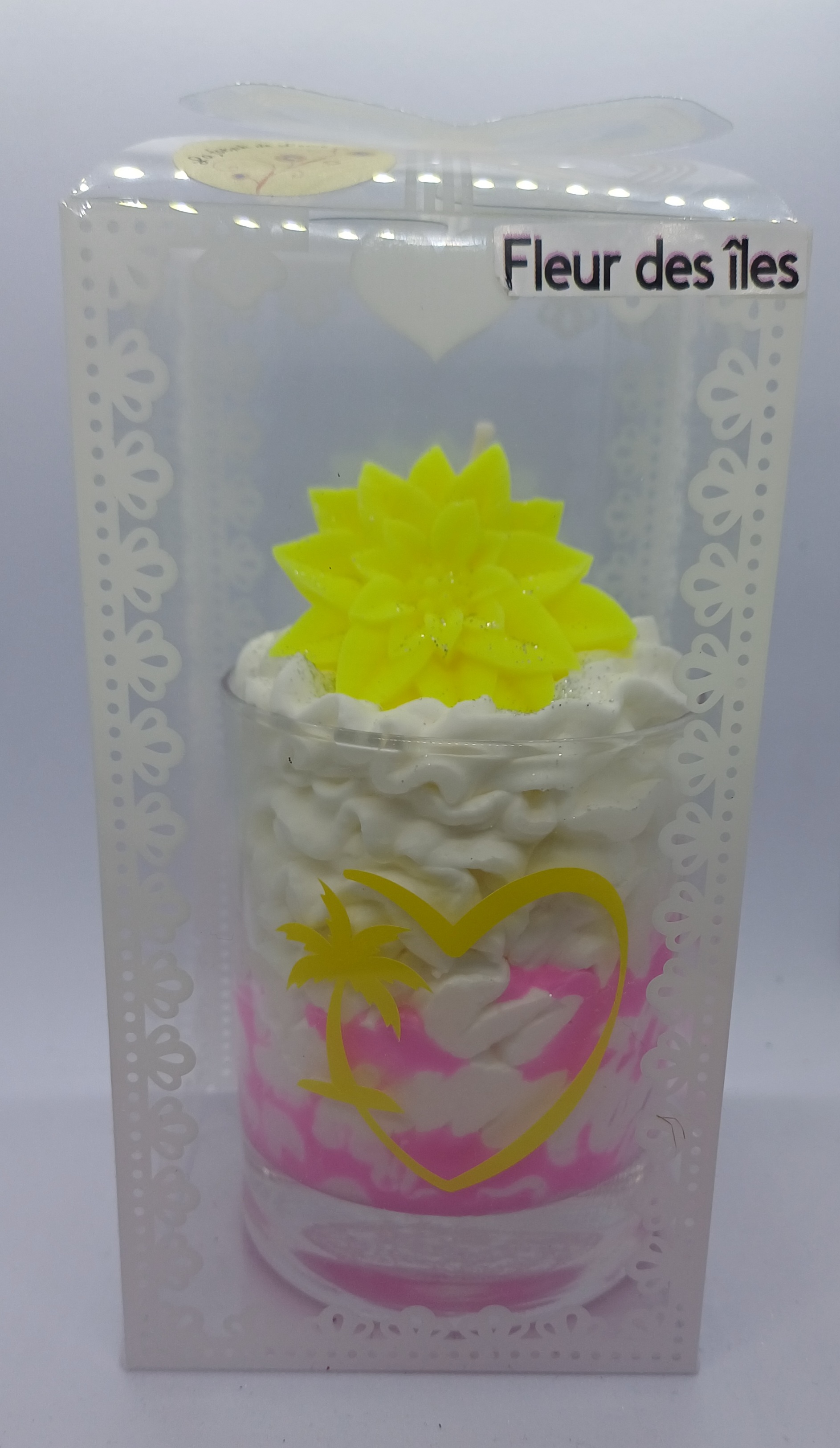 Bougie gourmande Fleur des iles