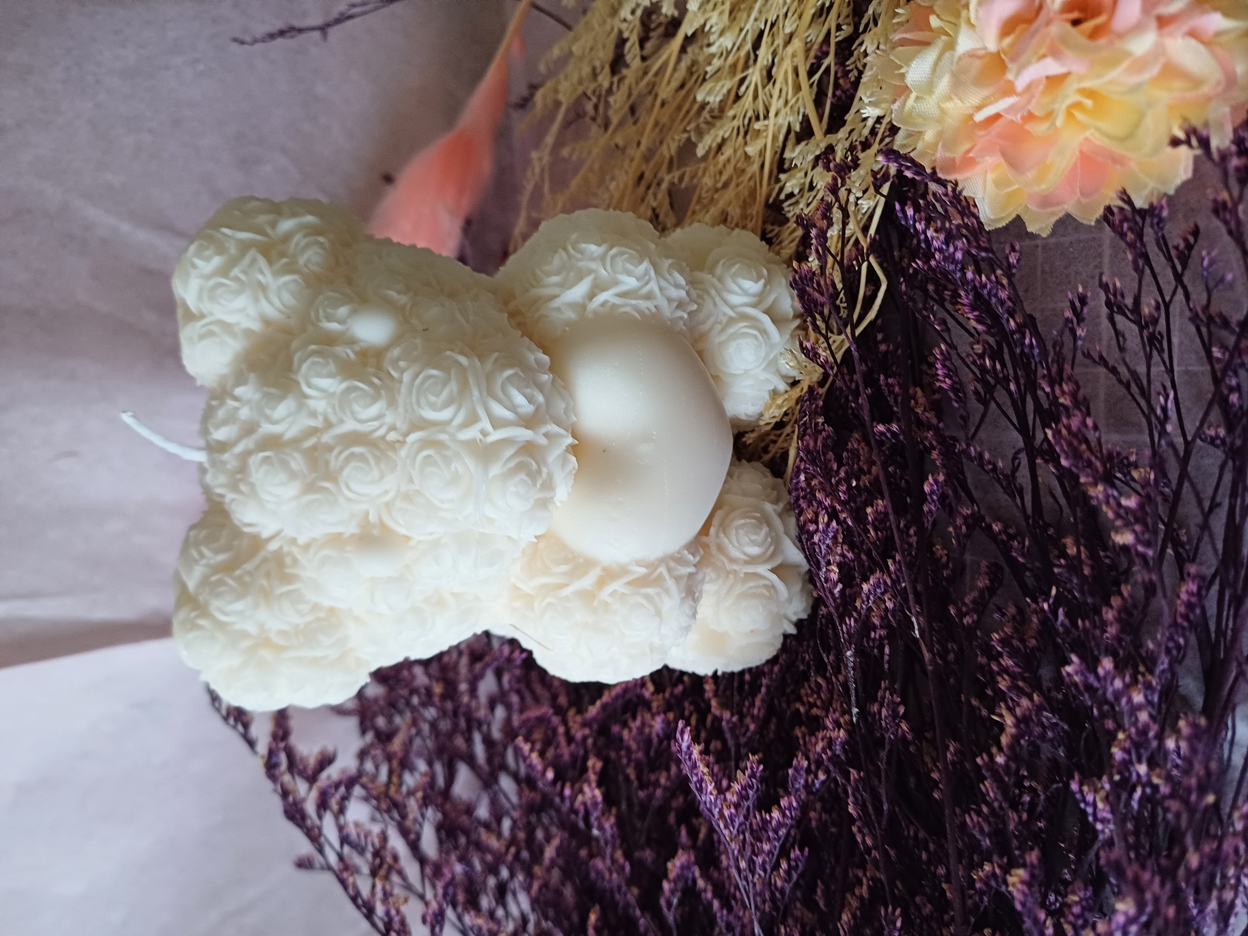 Bougie Ours Pomme d'amour