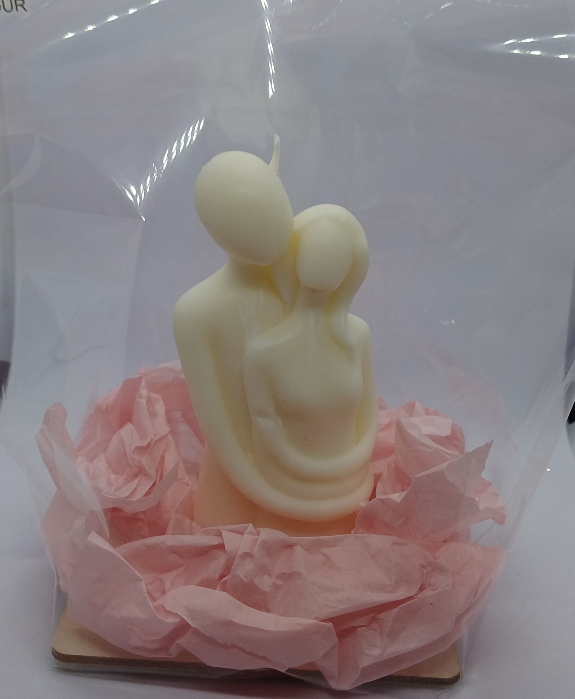 Bougie couple Pomme d'amour