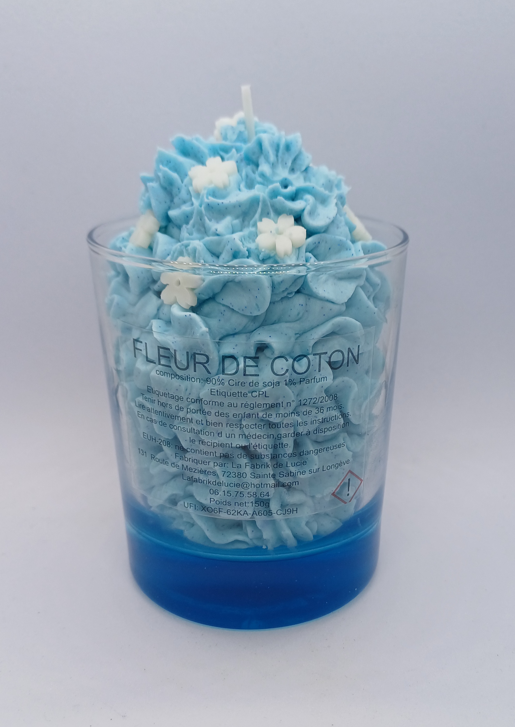 Bougie gourmande Fleur de coton