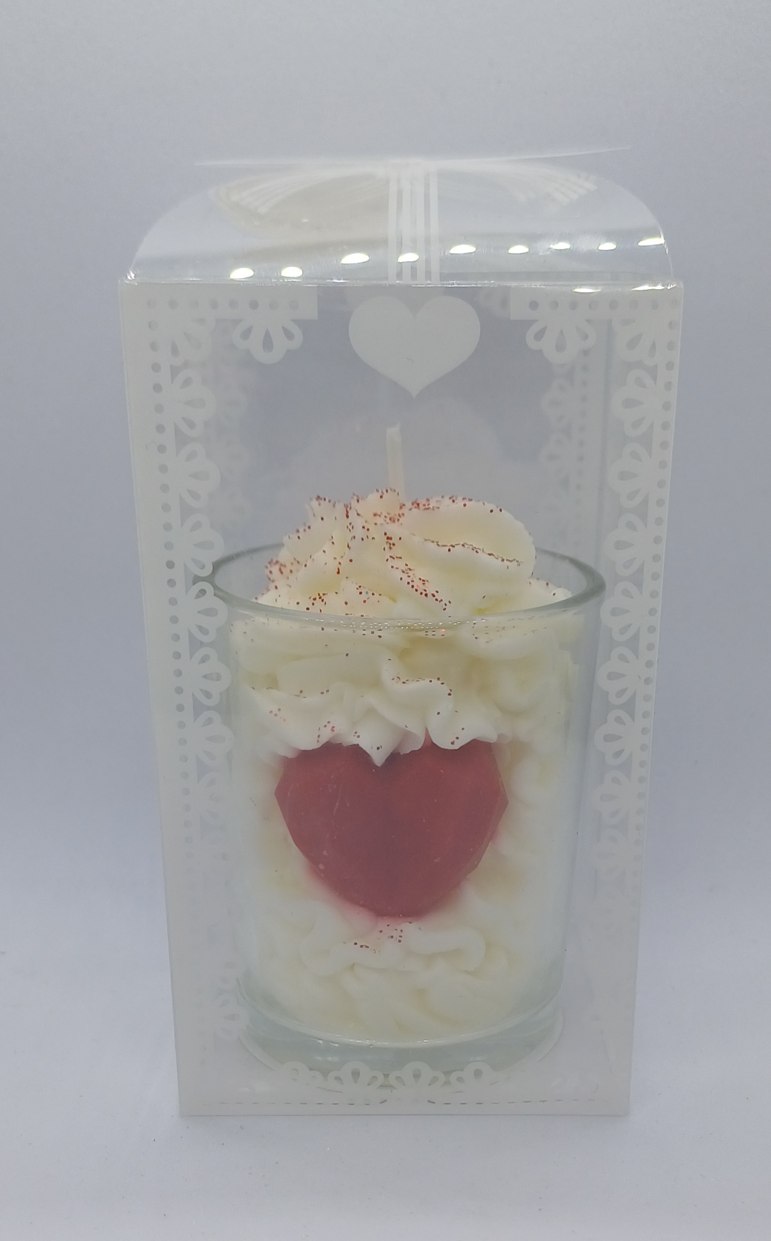 Petite bougie gourmande Pomme d'amour
