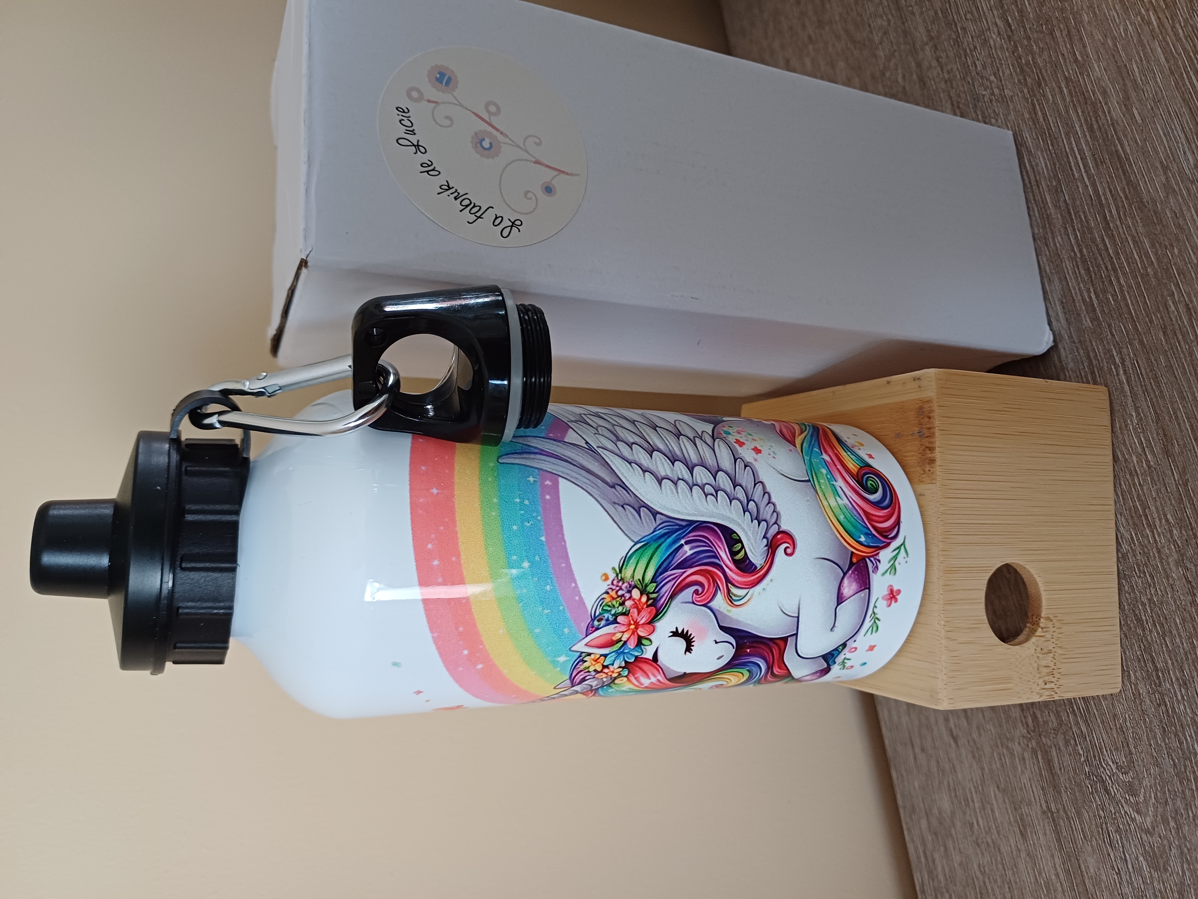 Gourde Licorne 600 ml sport