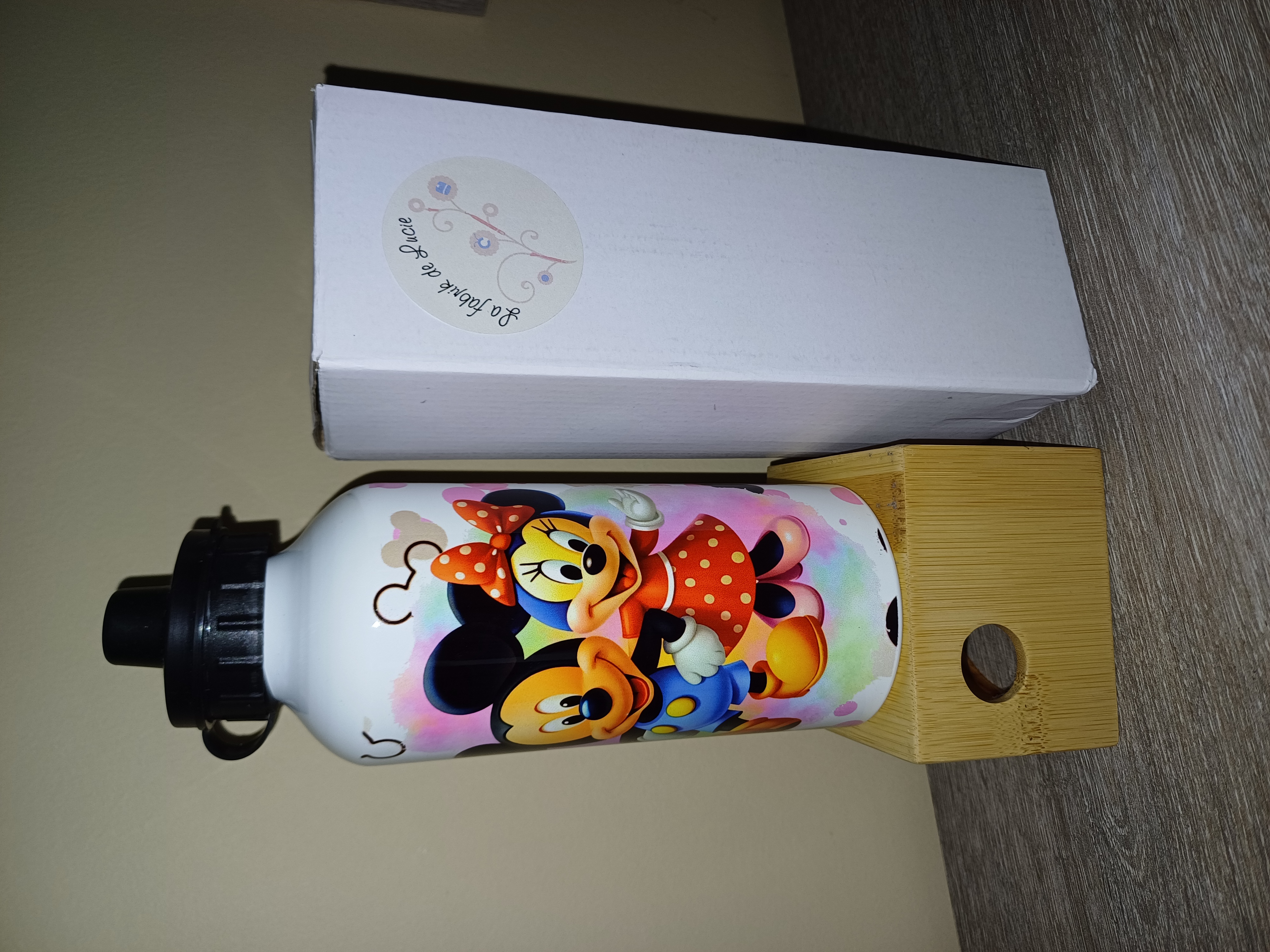 Gourde Mickey et Minnie 600 ml sport
