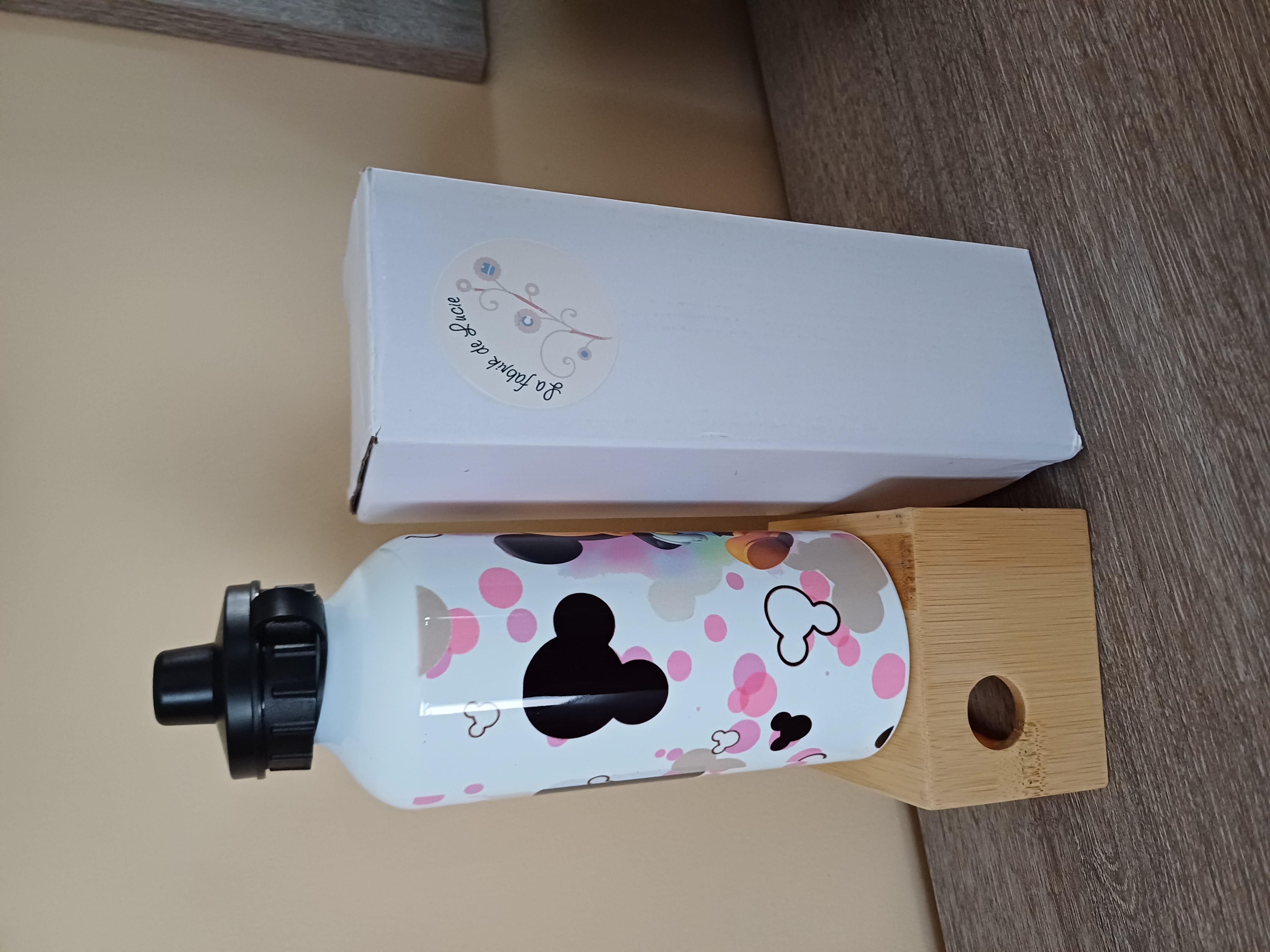 Gourde Mickey et Minnie 600 ml sport