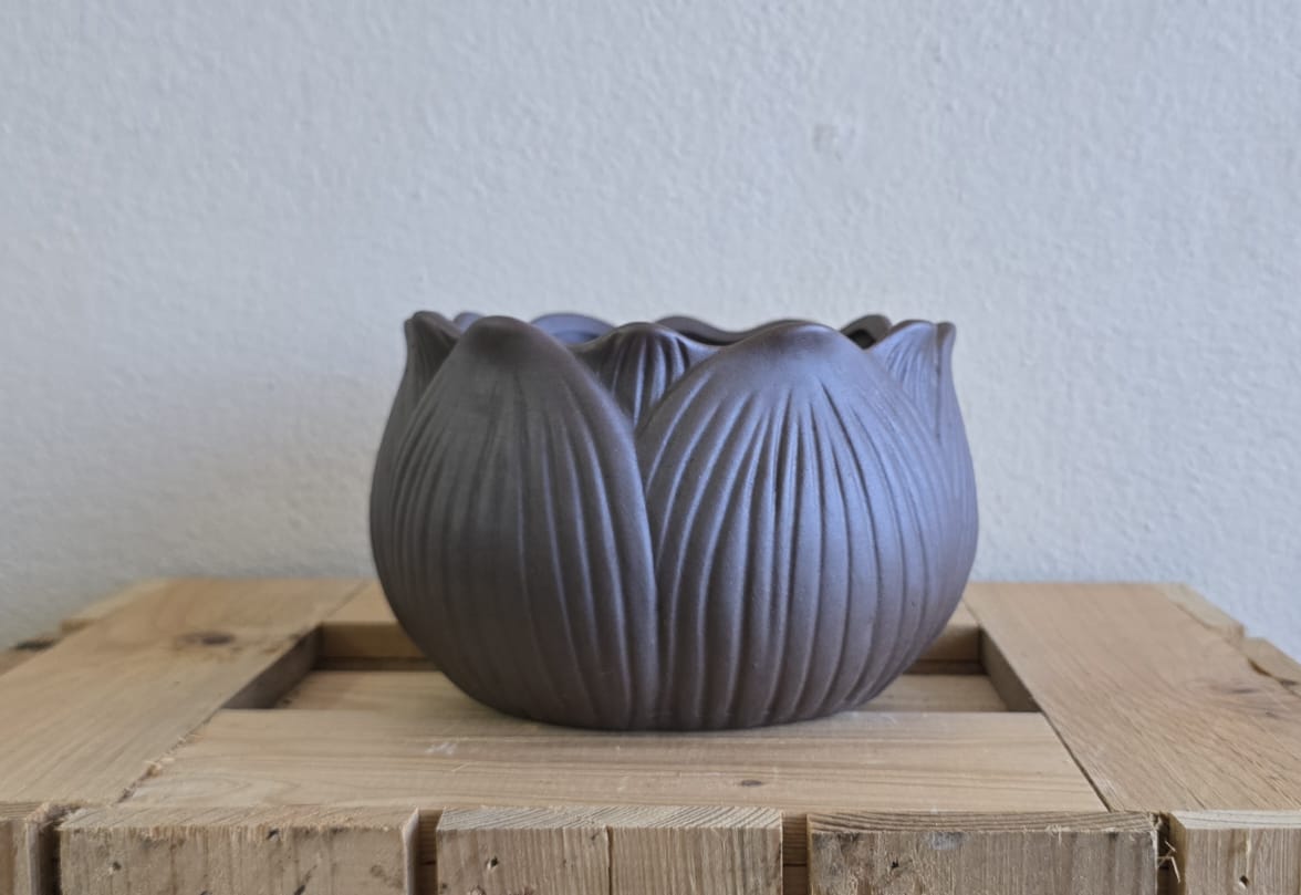 Lotus Ceramic Pot