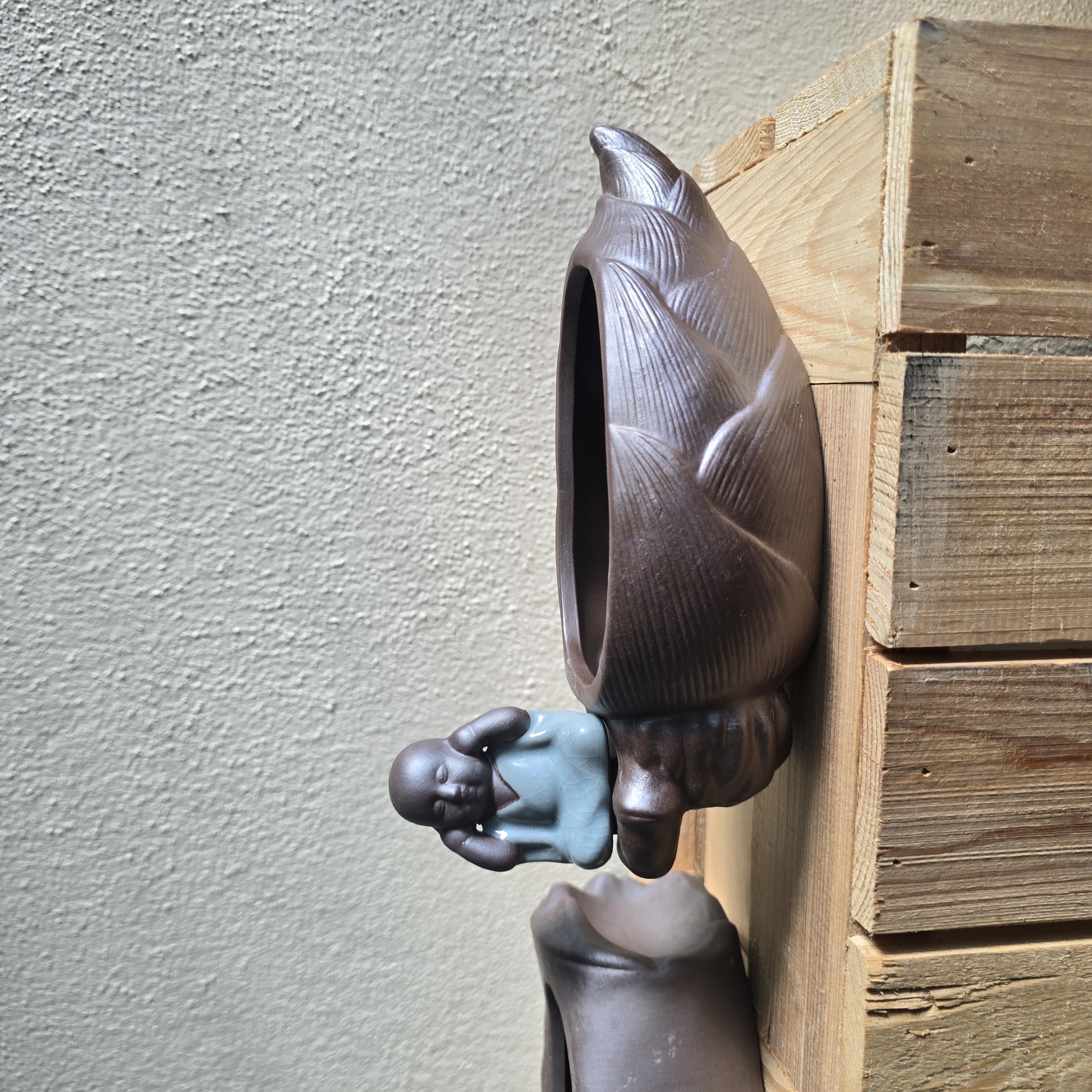 Zen Monk Ceramic Pot / Holders