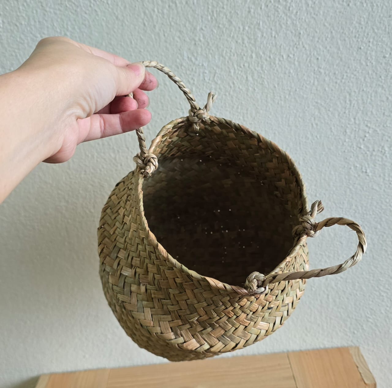 Handwoven Seagrass Basket