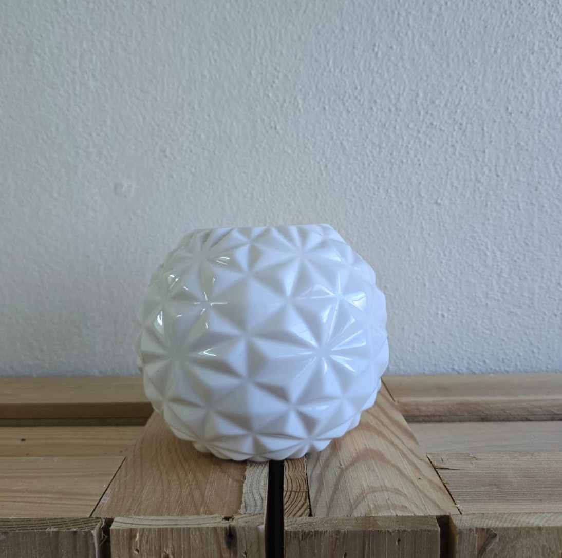 Geometric Ceramic Vase