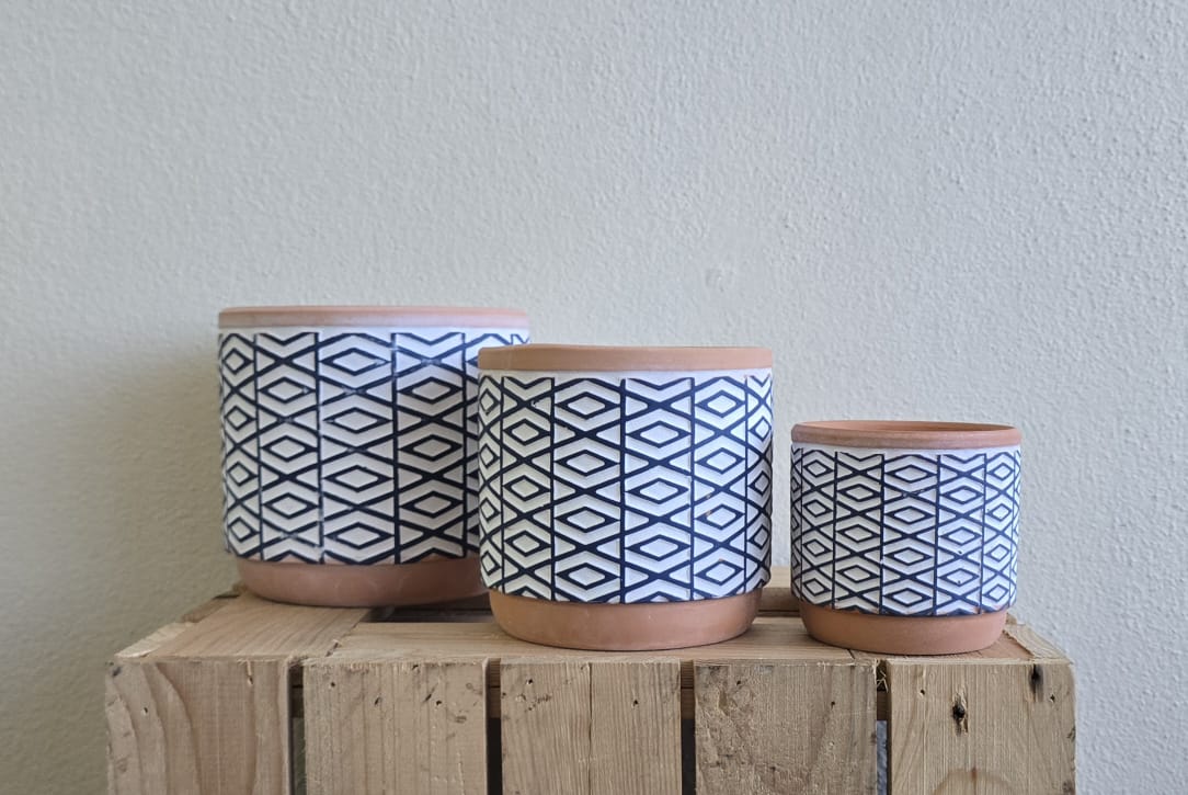 Terra Pot With Design