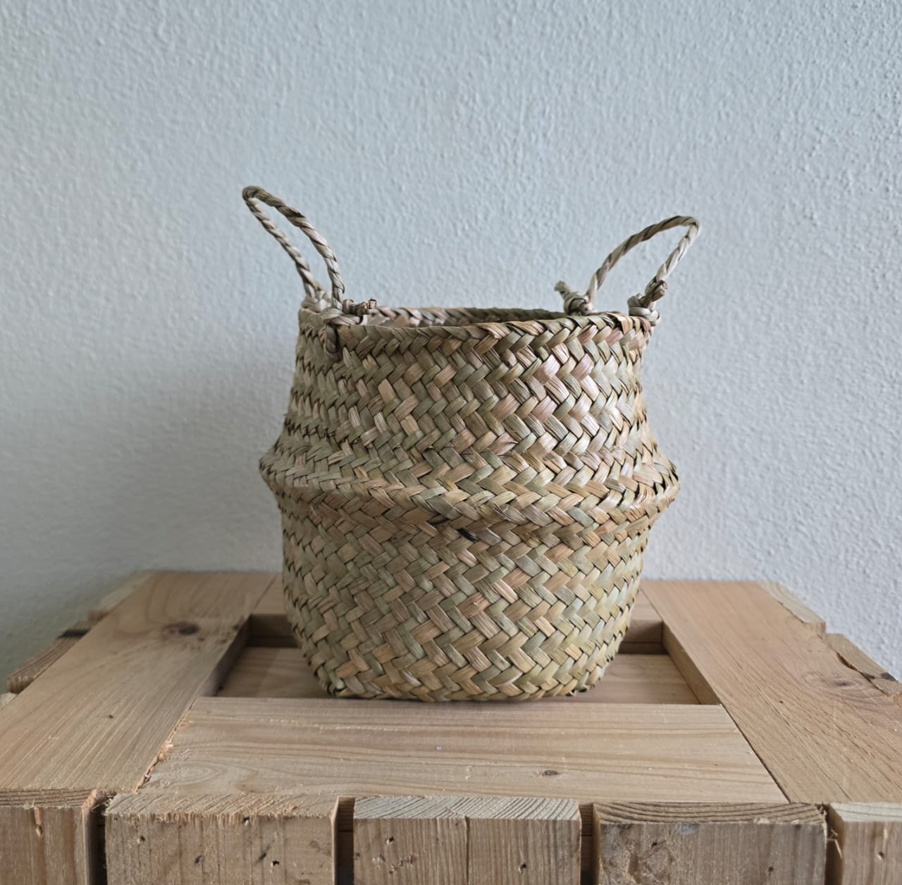 Handwoven Seagrass Basket
