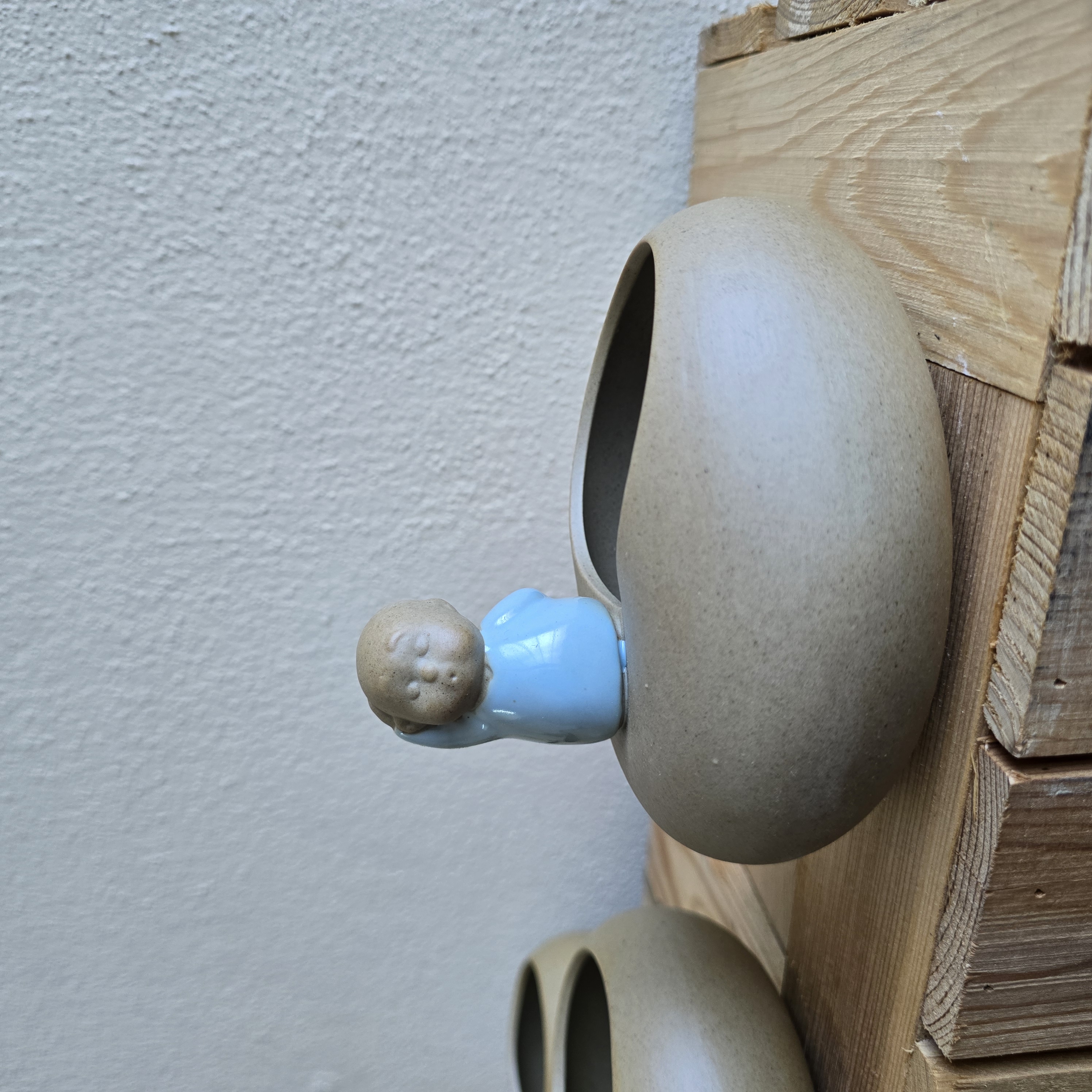 Mini Monk Stone Planter